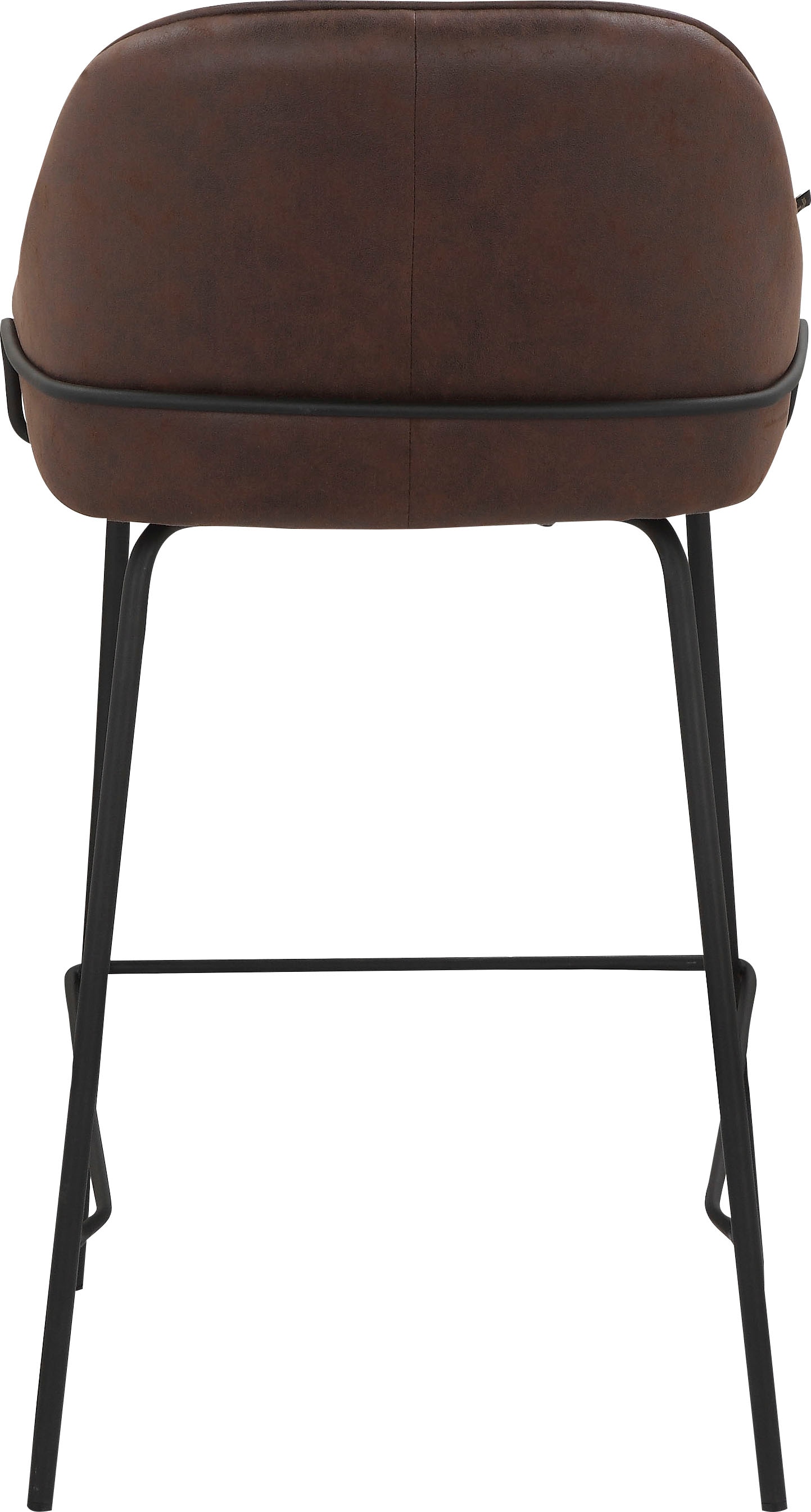 Leonique 4-Fussstuhl »Puant«, 2 St., Luxus-Microfaser, mit Stoff aus Polyester/recyceltem Polyester, Sitzhöhe 65 cm