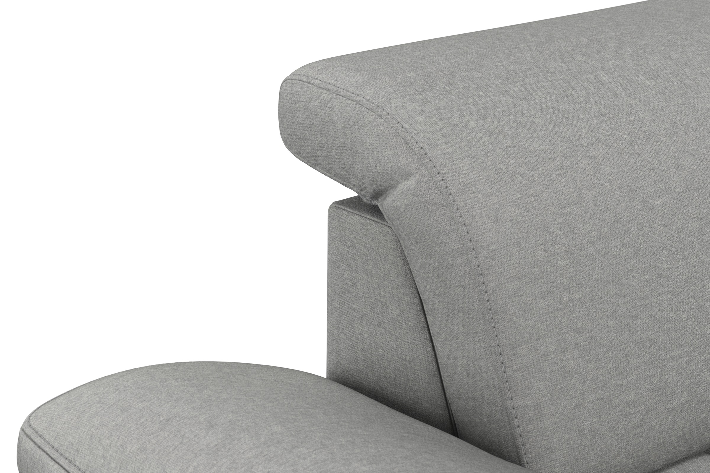 sit&more Ecksofa »Cool L-Form«, wahlweise mit Kopfteilverstellung und Vorziehsitz motorisch