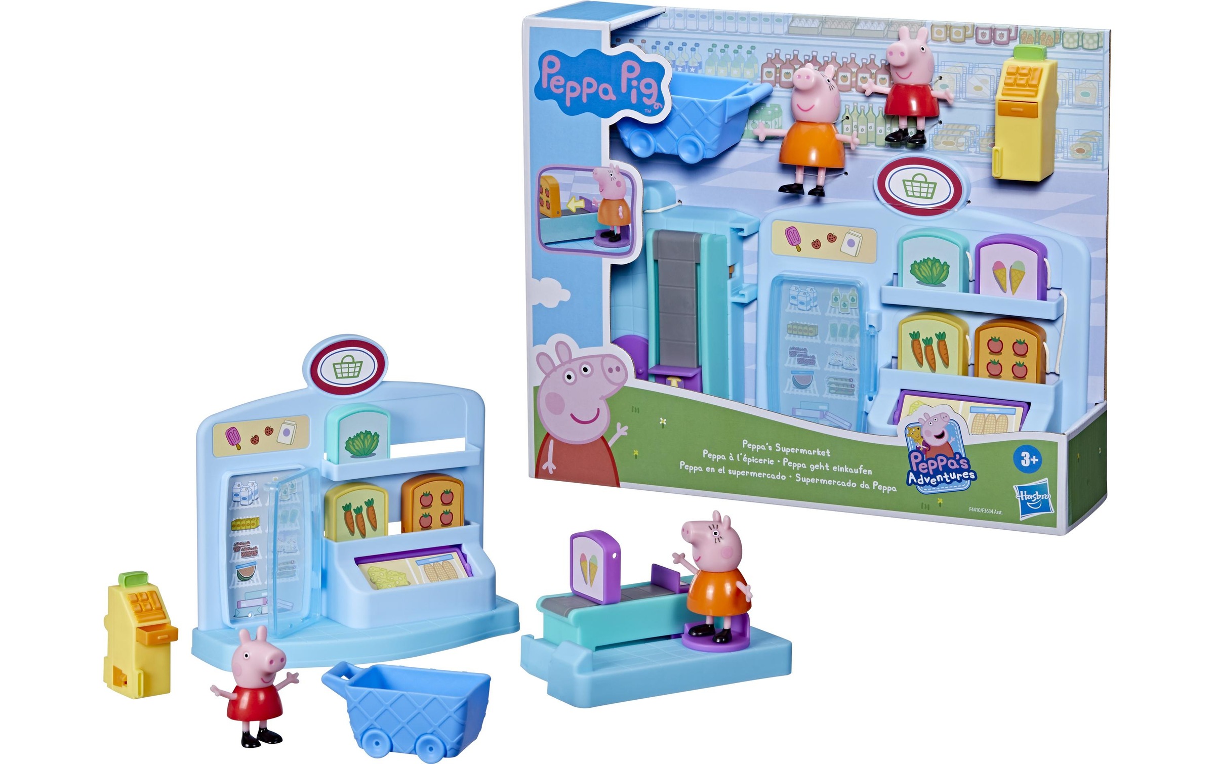Hasbro Spielfigur »Peppa Pig Peppa geht einkaufen«