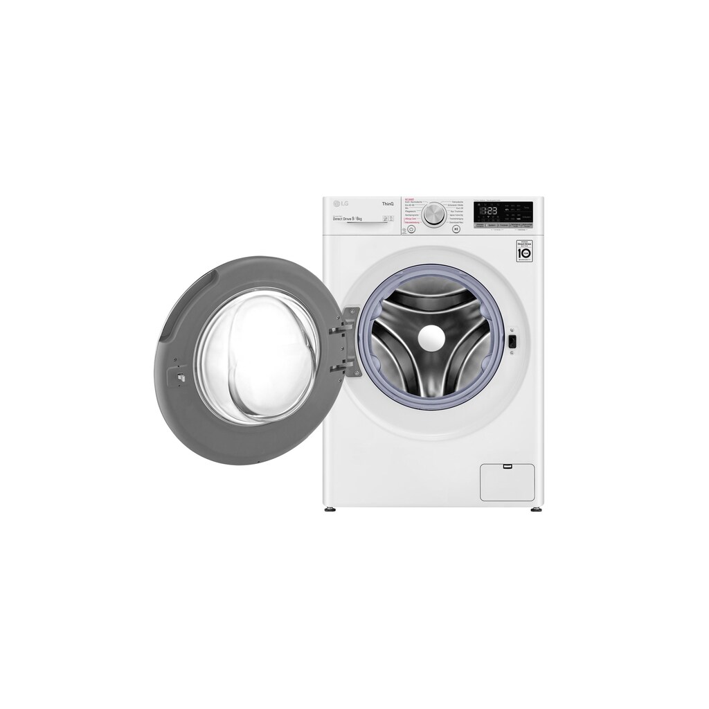 LG Waschtrockner »V5WD906 9 kg / 6 kg A«