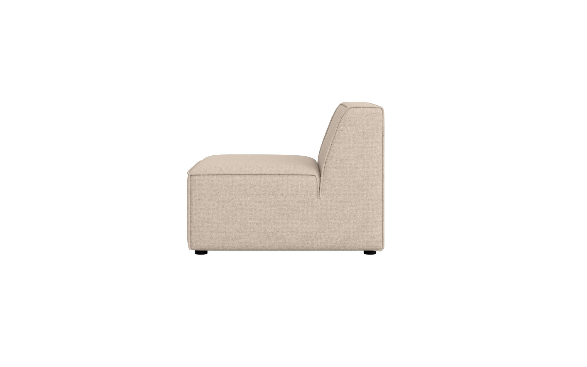 INOSIGN Sessel »Bequemer Sessel Cavan, Masse B/T/H: 90/90/72 cm«, ohne Armlehne, mit Wellenunterfederung, auch in Bouclé