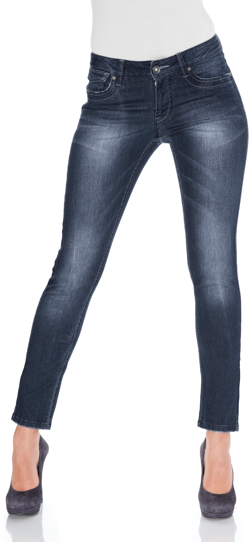 Röhrenjeans, (1 tlg.)