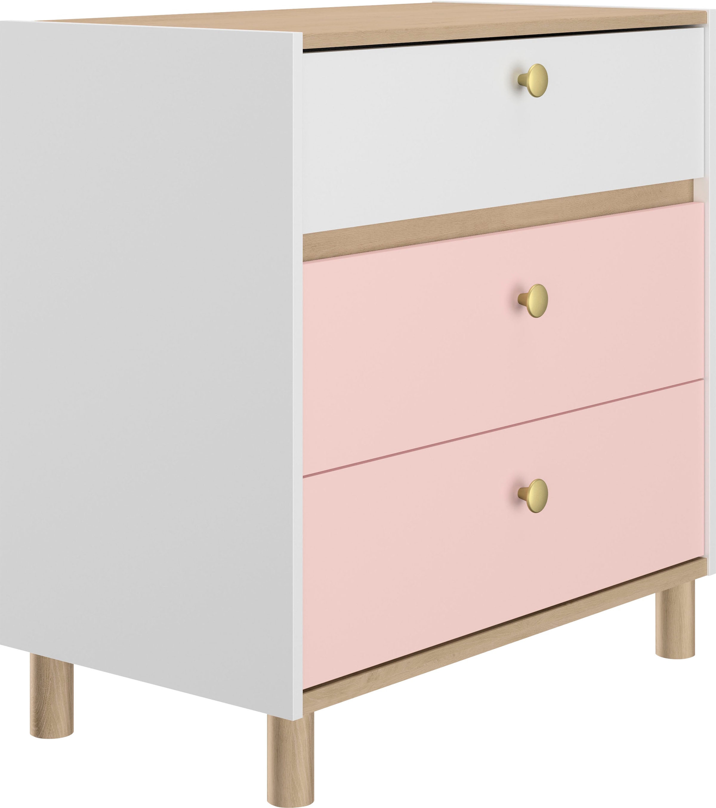 Gami Kommode »Romy« 1 Stk. tlg. Elegantes Design für eine sanfte und feminine Atmosphäre.