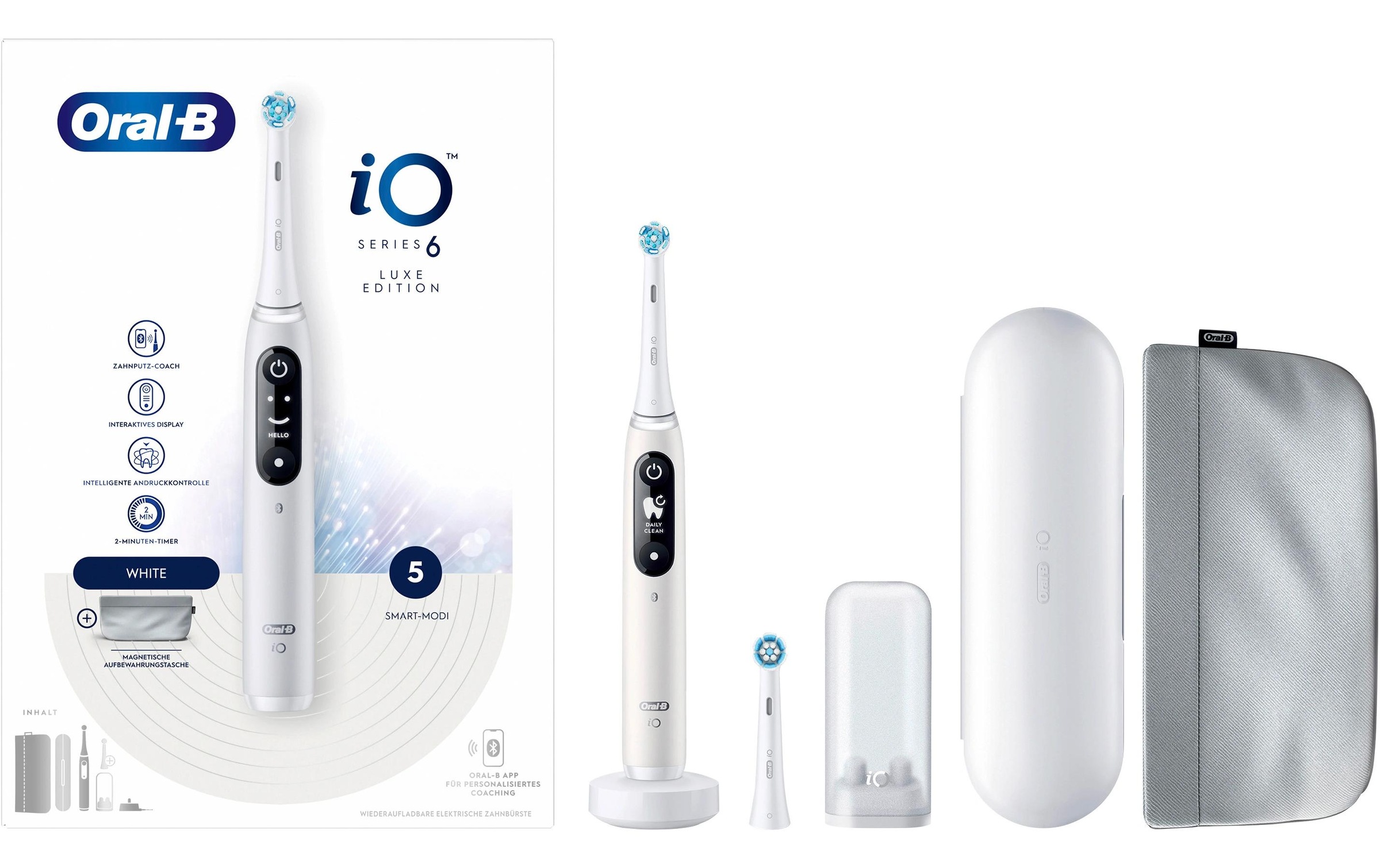 Oral-B Elektrische Zahnbürste »iO Series6 White«