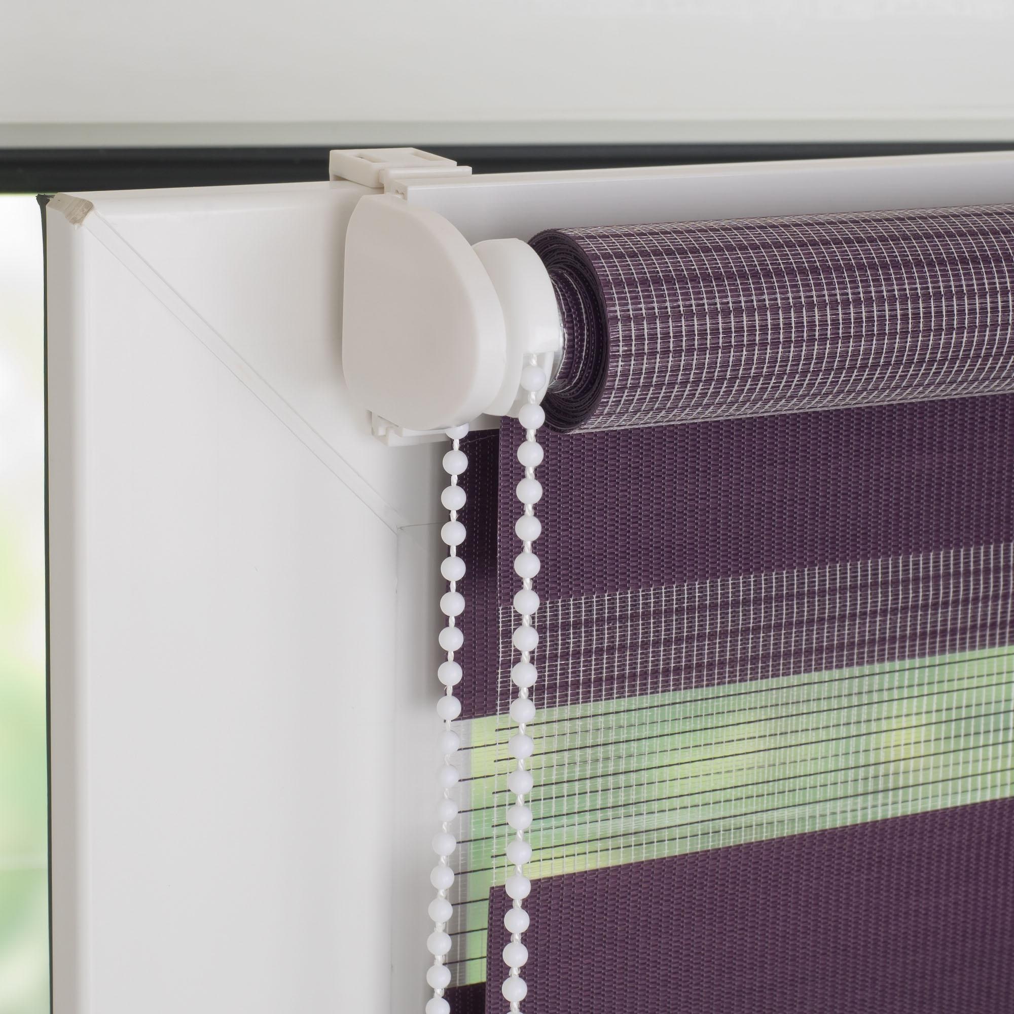 Liedeco Doppelrollo »Klemmfix-Duo-Rollo«, Lichtschutz, ohne Bohren, 1 Stück