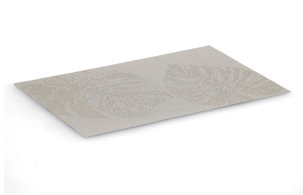Zeller Present Platzset modernes Monstera Blätter Design, 6-teilig, Kunststoff, 30x45 cm