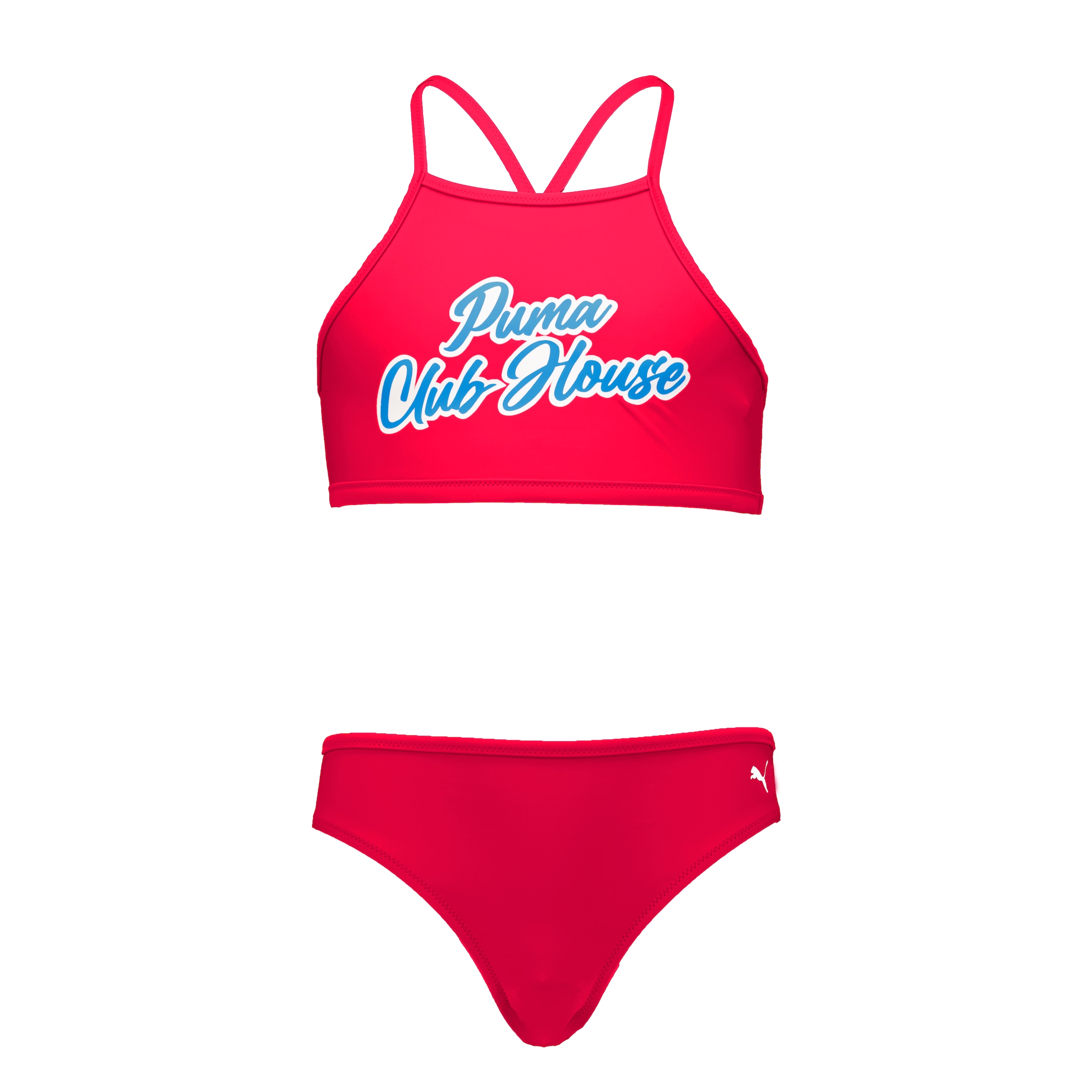 PUMA Bandeau-Bikini 2 Stk. mit Hingucker-Slogan