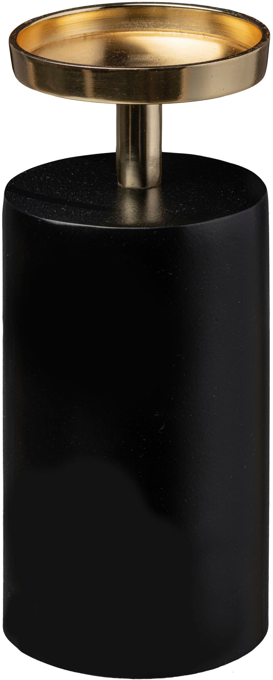 »Stumpenkerzenhalter (1 Aluminium, Akzenten goldfarbenen Leonique mit online aus St.), Kerzenhalter Azlynn«,