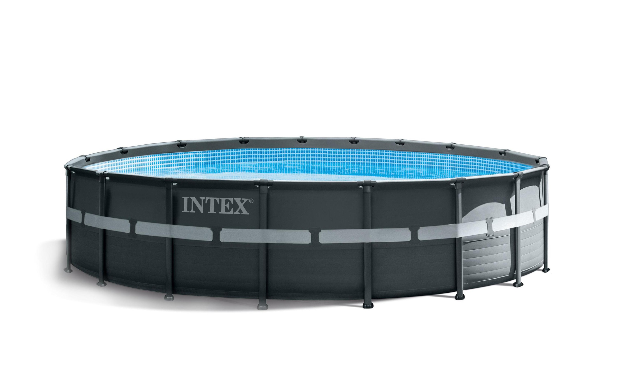 Pool »Ultra XTR Frame Set 549«, Inkl. Sicherheitsleiter, Pool-Abdeckung, Bodenplane