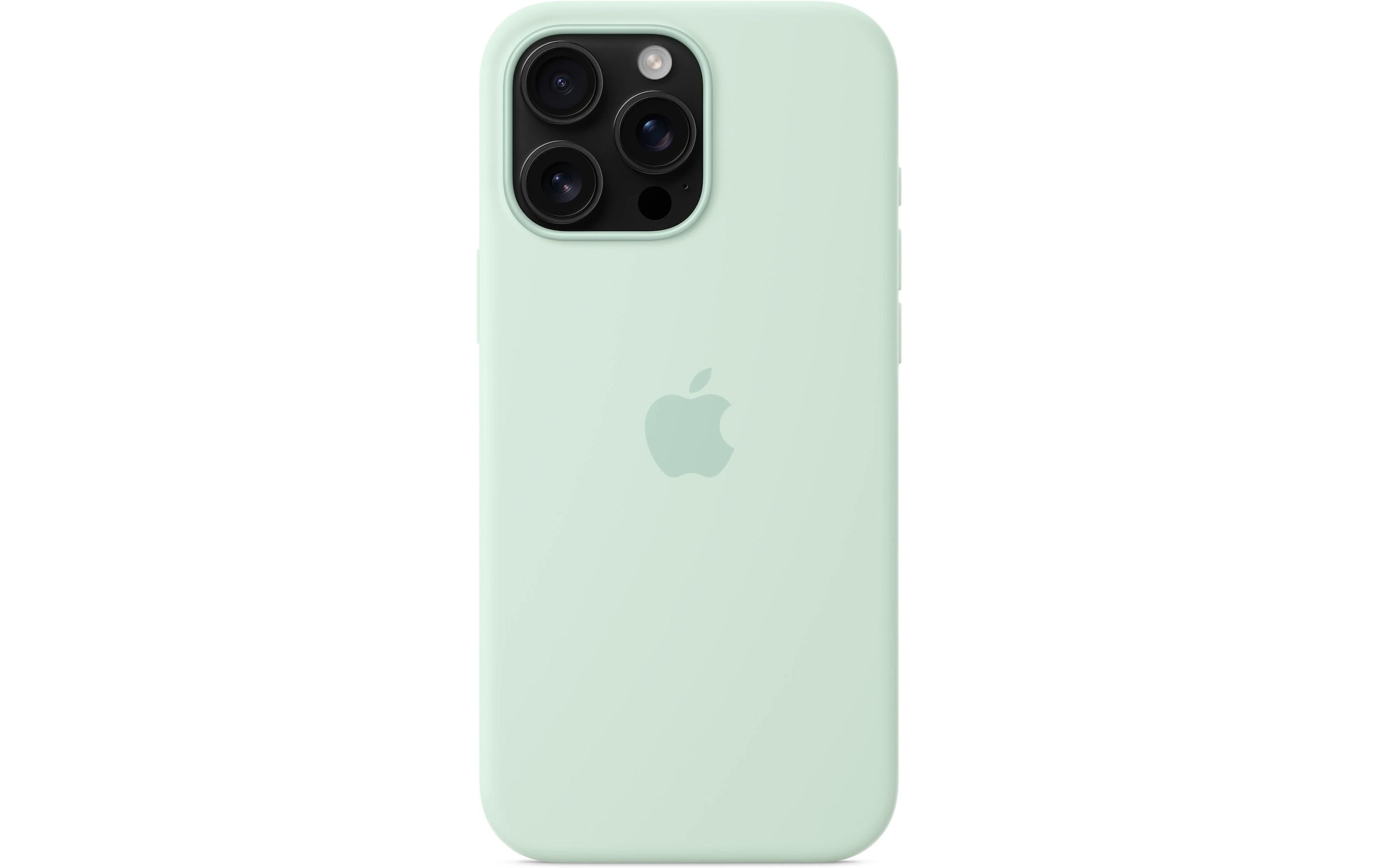 Apple Smartphone Silikon Case mit MagSafe, iPhone 16 Pro Max, Aquamarin