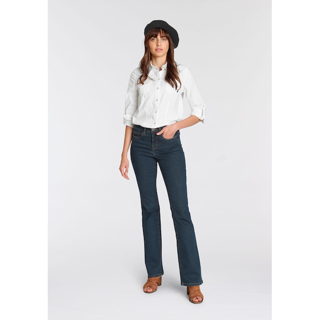 online kaufen Bootcut-Jeans Jelmoli-Versand Arizona bei High »Comfort-Fit«, Schweiz Waist