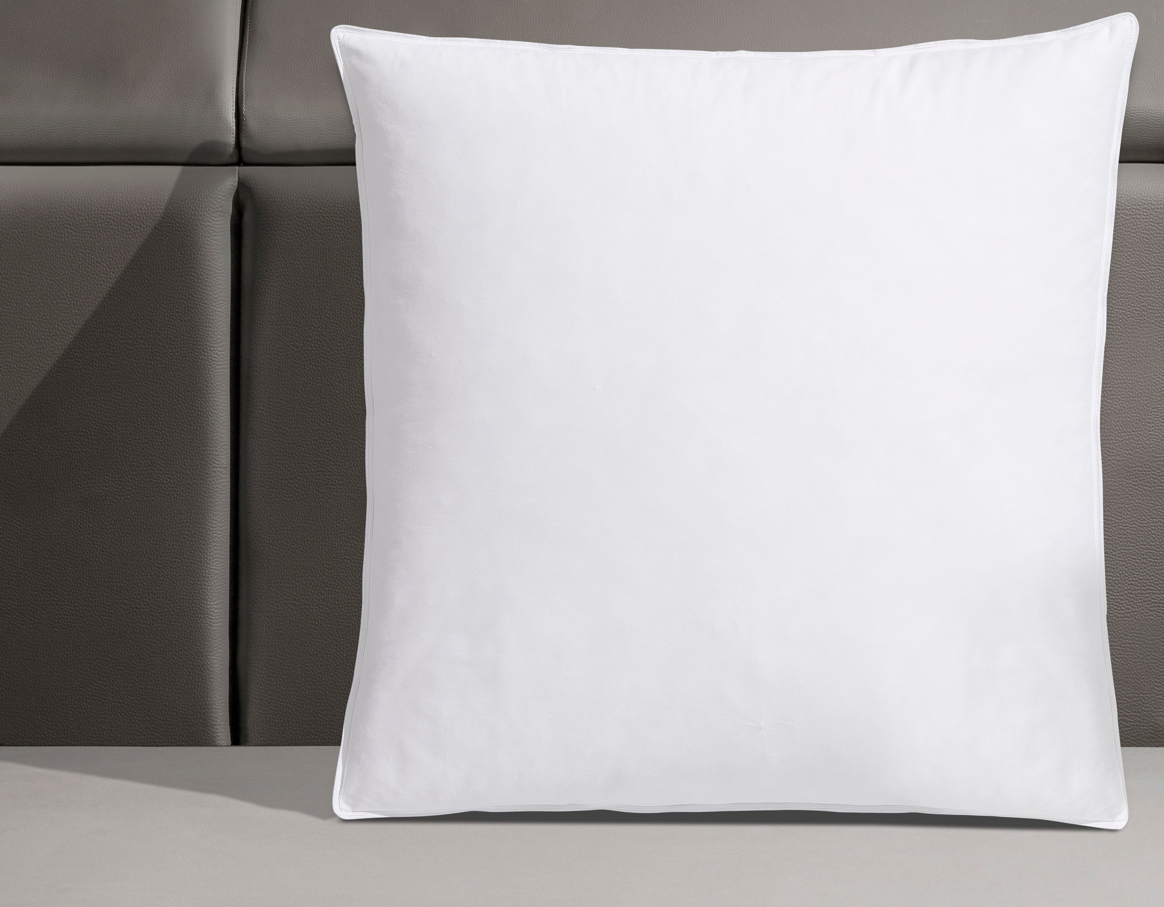 OTTO home Federkopfkissen "Loftet, Kopfkissen 40x80 cm, 80x80 cm" Füllung: 85% Federn, 15% Daunen 1 Stk. tlg. Kissen, Made in Green zertifiziert, Made in Germany