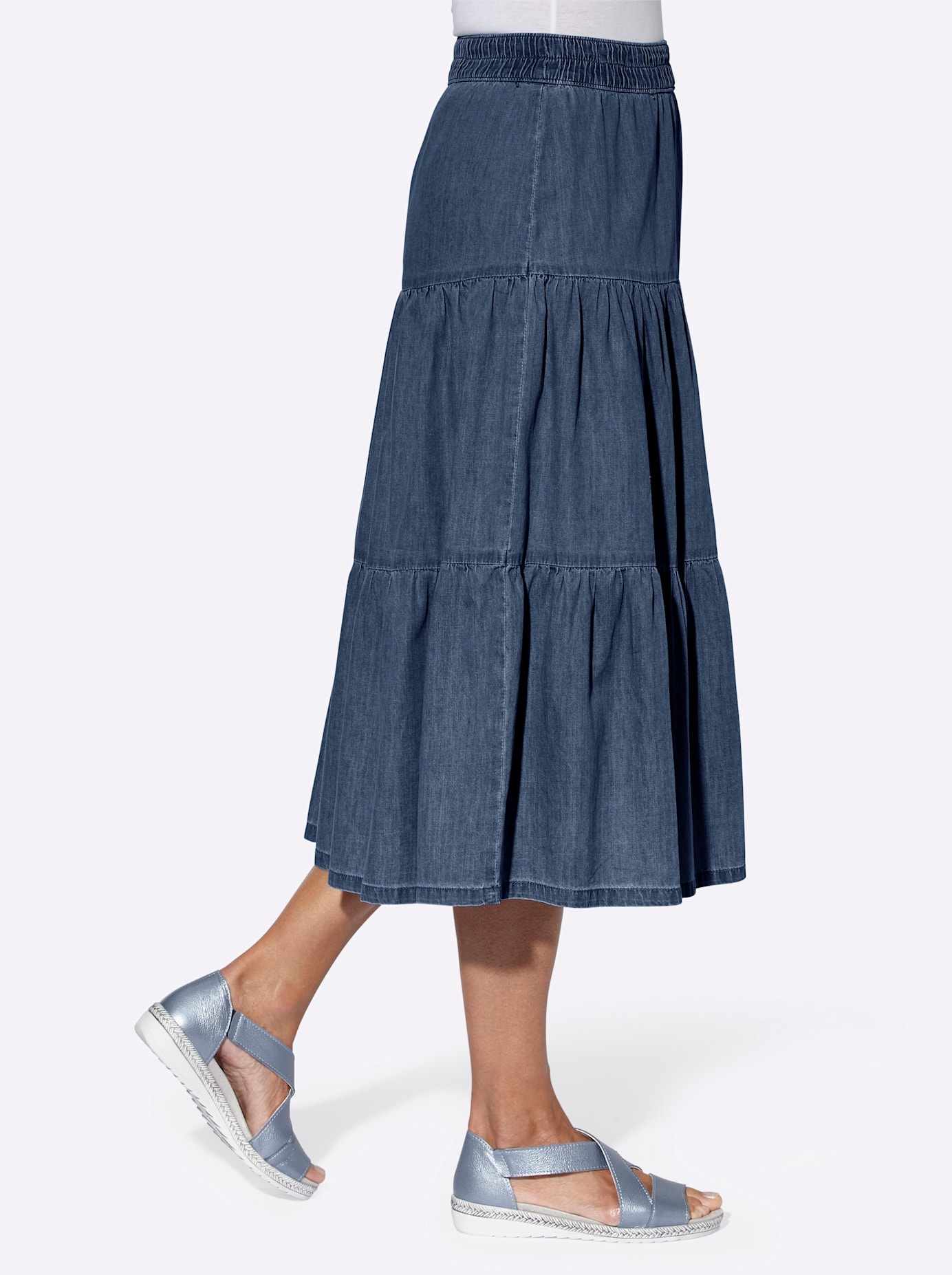 Classic Basics Jeansrock