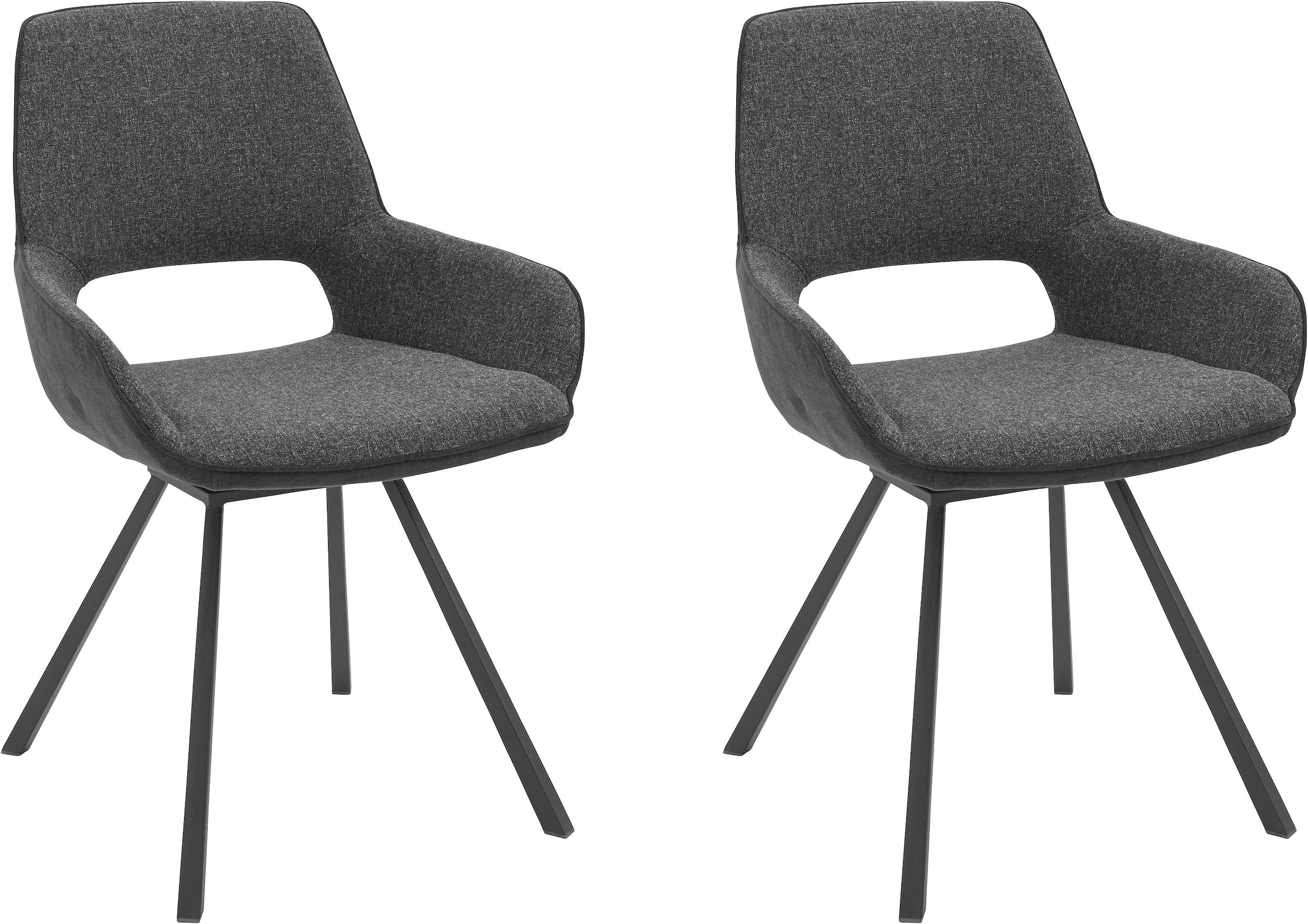 MCA furniture 4-Fussstuhl »Parana«, (Set), 2 St., Stuhl belastbar bis 120 Kg