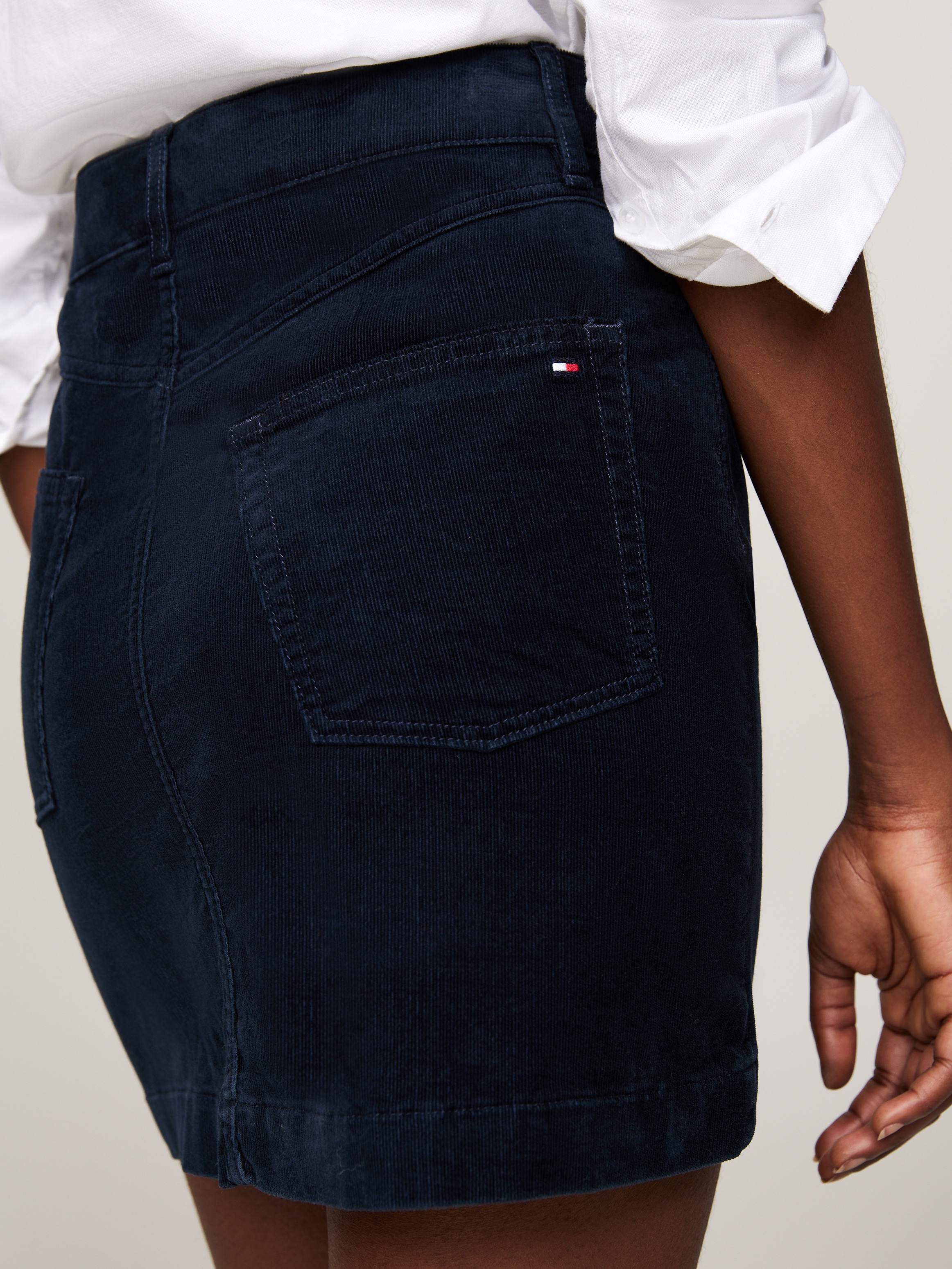 Tommy Hilfiger Minirock, im 5-Pocket-Style