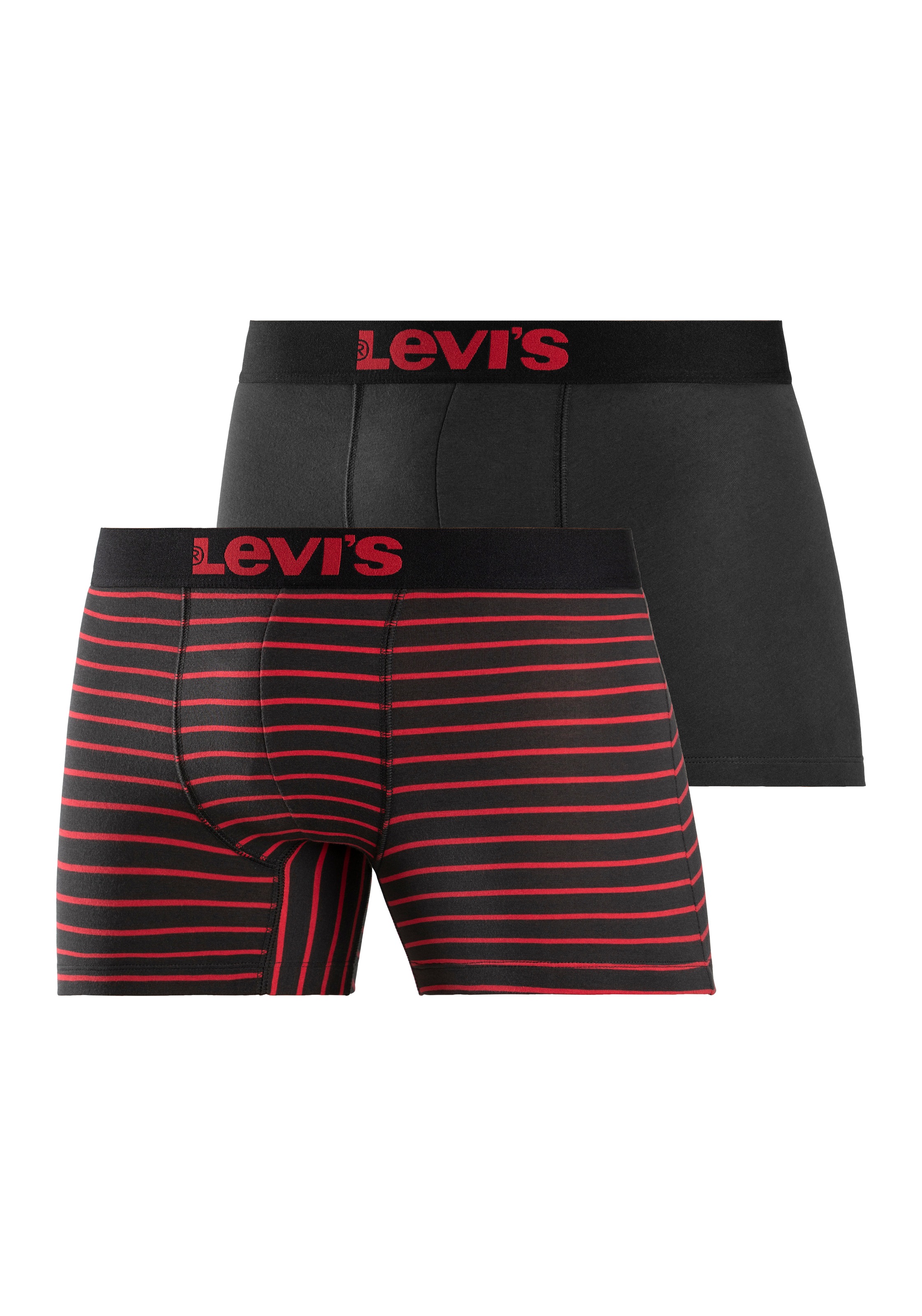 Levi's® Boxer Packung, 2er-Pack, mit Logo Webbund