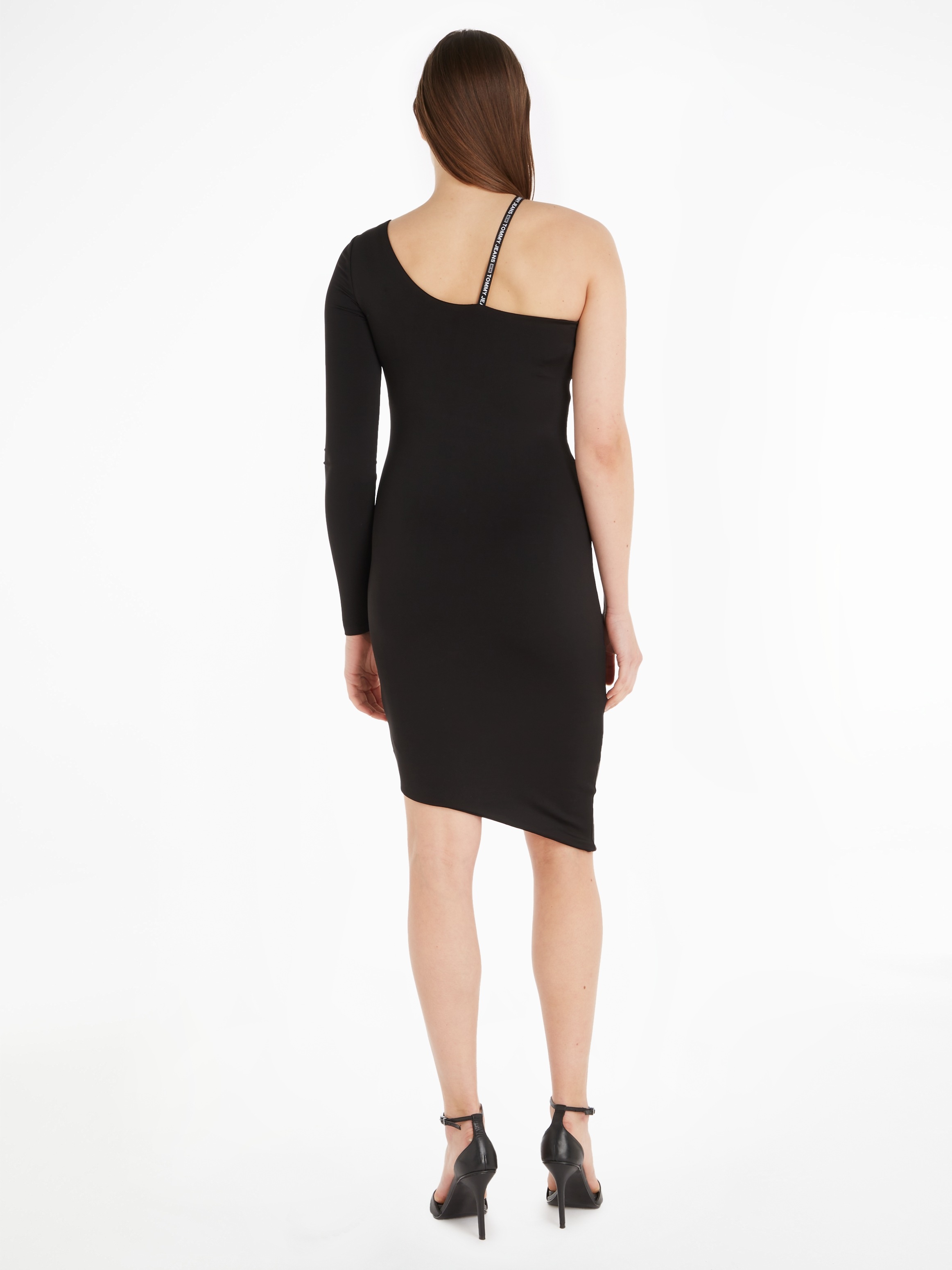 Tommy Jeans Jerseykleid »TJW LOGO TAPE BODYCON DRESS«, mit Tommy Jeans Markenlabel