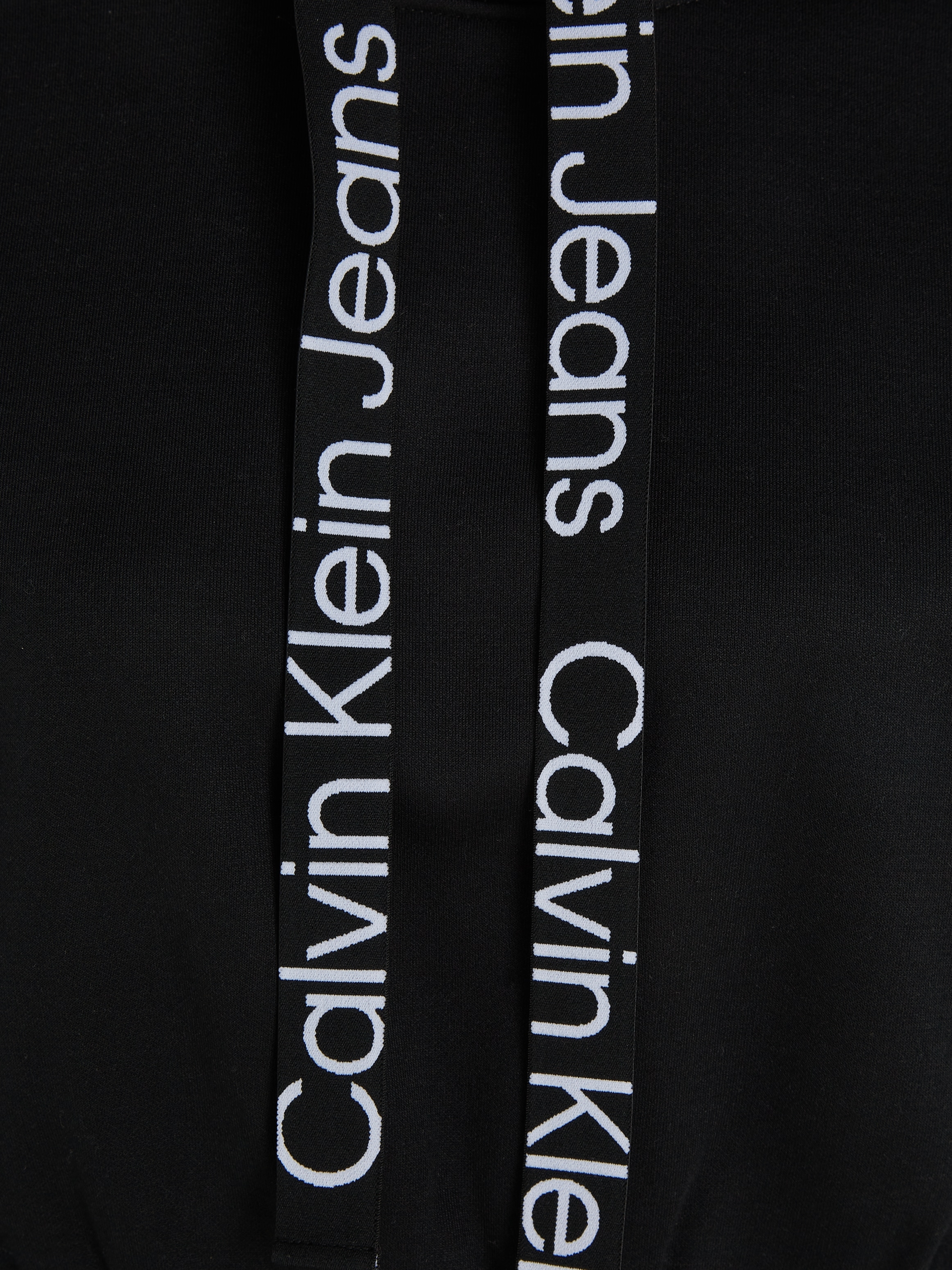 Calvin Klein Jeans | Sweatkleid ELASTIC HOODIE Jelmoli-Versand shoppen online »LOGO DRESS«
