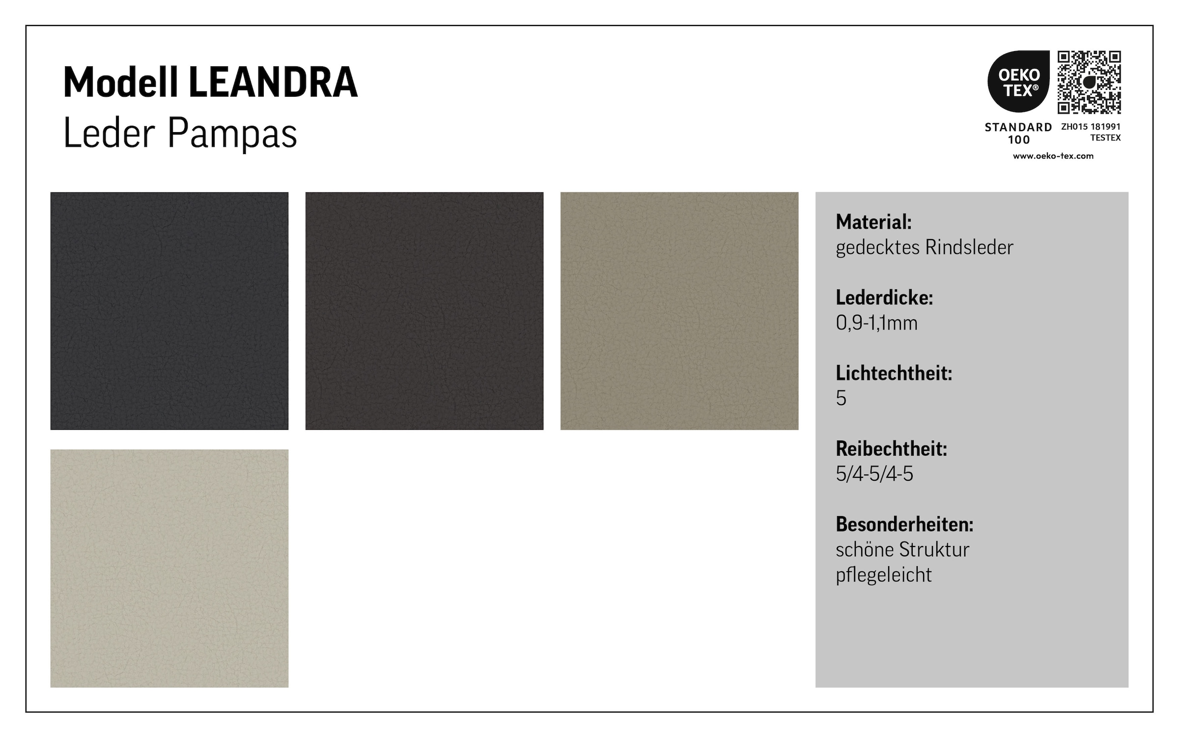 COTTA Sessel »Leandra«, Polstergarnitur, auch als Set erhältlich