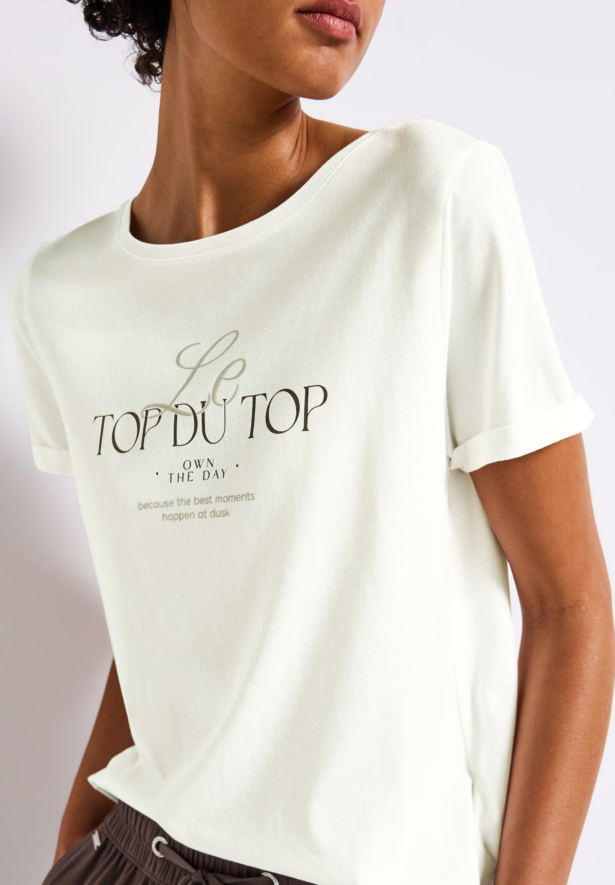 STREET ONE T-Shirt, mit Front-Print