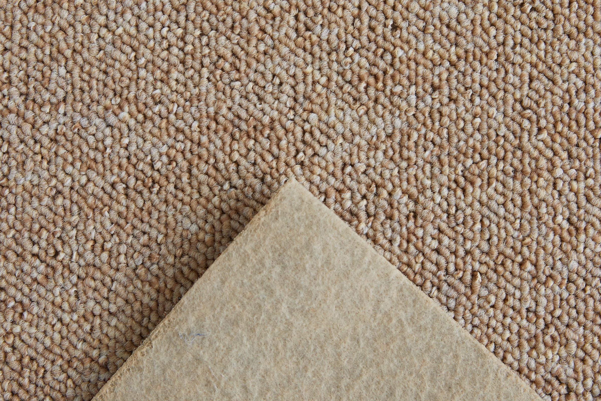 my home Teppichboden »melierte Schlinge Carolina, Made in Netherlands«, rechteckig, 6,5 mm Höhe, Breite 400 & 500 cm, robust, pflegeleicht, normale Beanspruchung