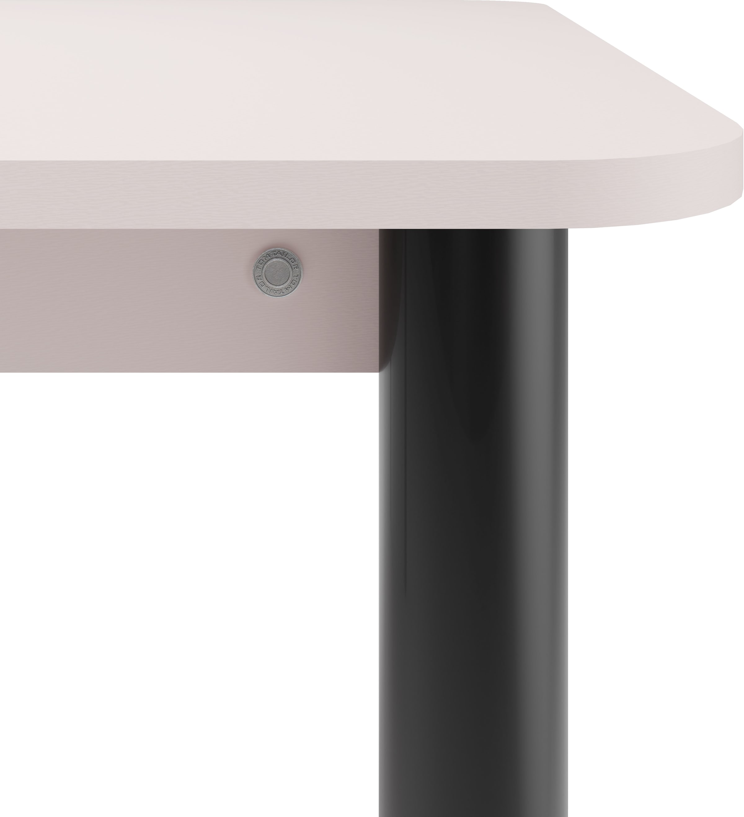 TOM TAILOR HOME Esstisch »COLOR TABLE«, (1 St.), Esstisch, 4-Fuss, 3 Grössen, 3 Dekorfarben, 4 Fussfarben, ABS-Kante