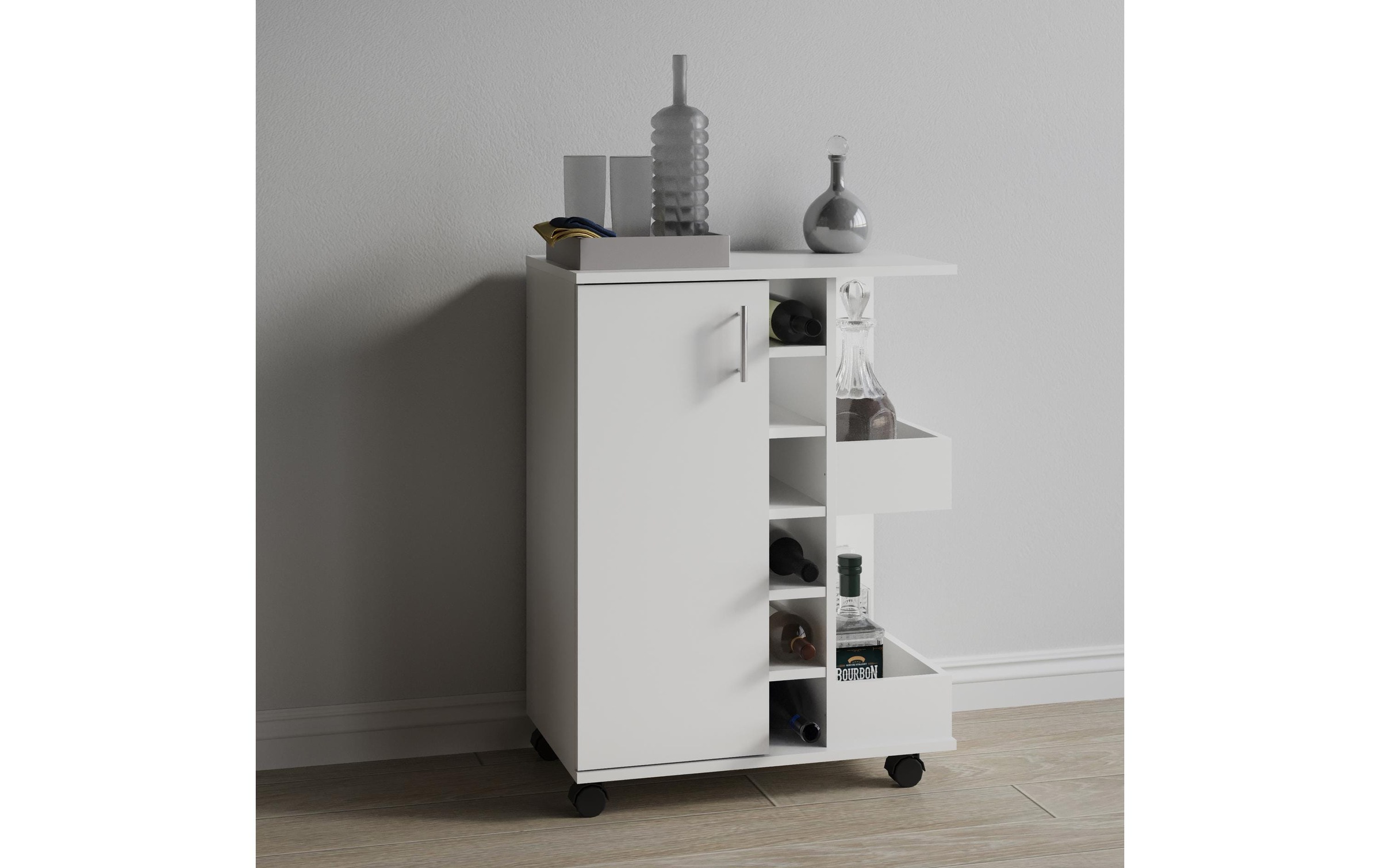 VCM Servierwagen »Esilo M 63 x 85 x 40 cm, Weiss«