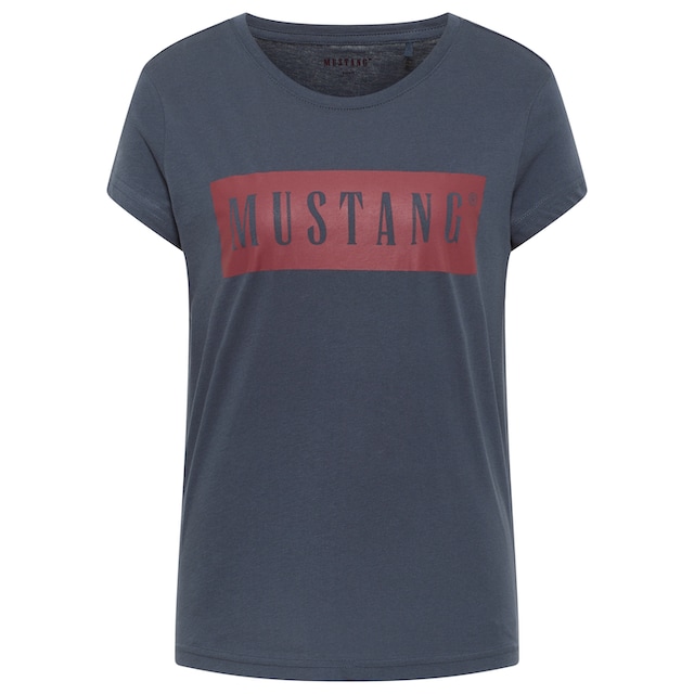 MUSTANG Kurzarmshirt »Print-Shirt« online shoppen bei Jelmoli-Versand  Schweiz