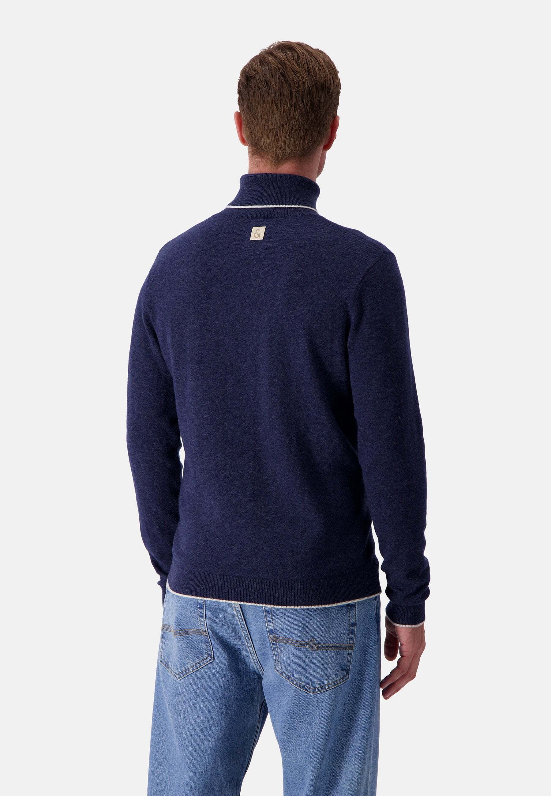 colours & sons Strickpullover »colours & sons Pullover Turtleneck Merino Blend«