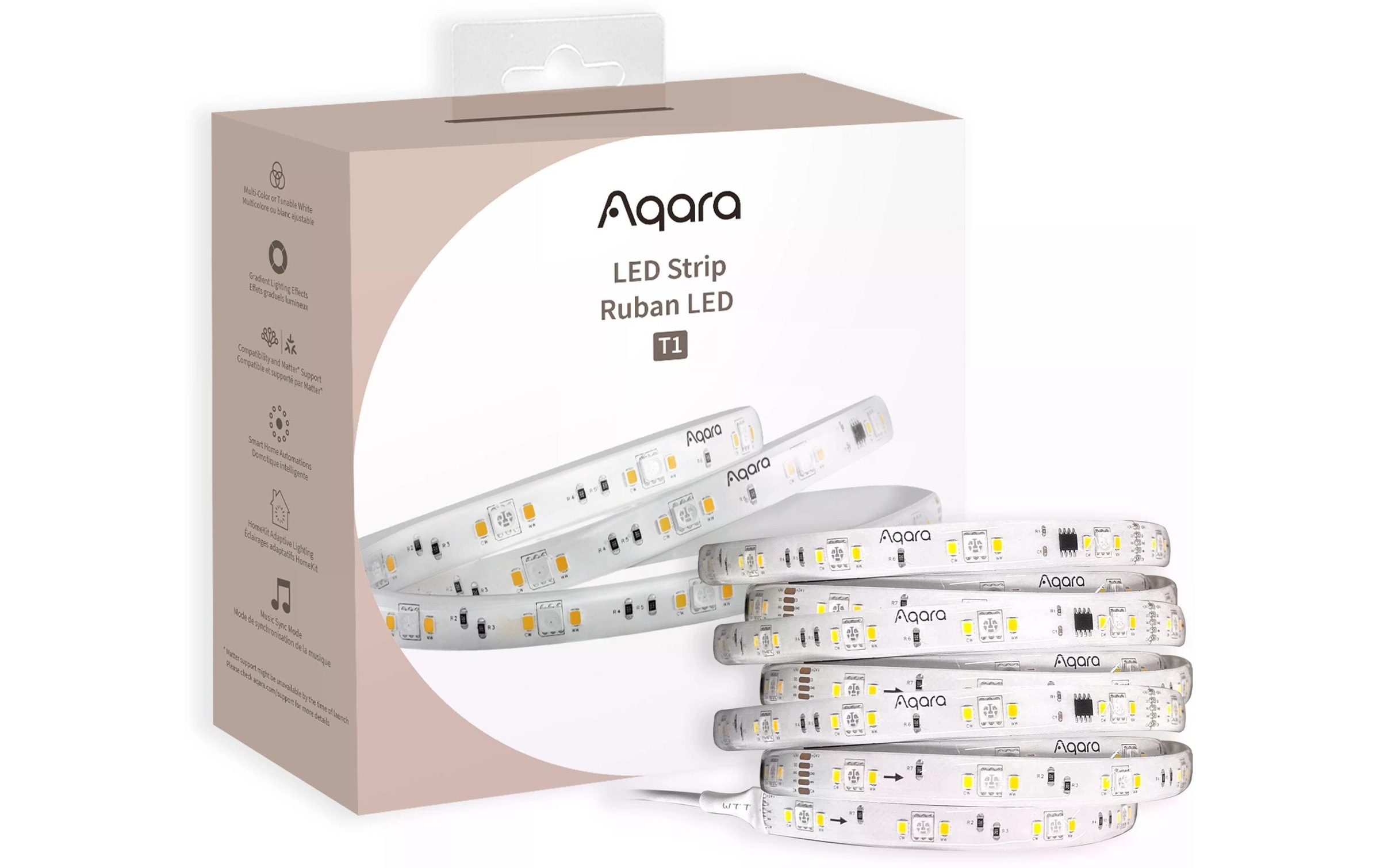 Aqara LED-Streifen »Zigbee 3.0, 2 m, 90 LEDs, 5 V DC«