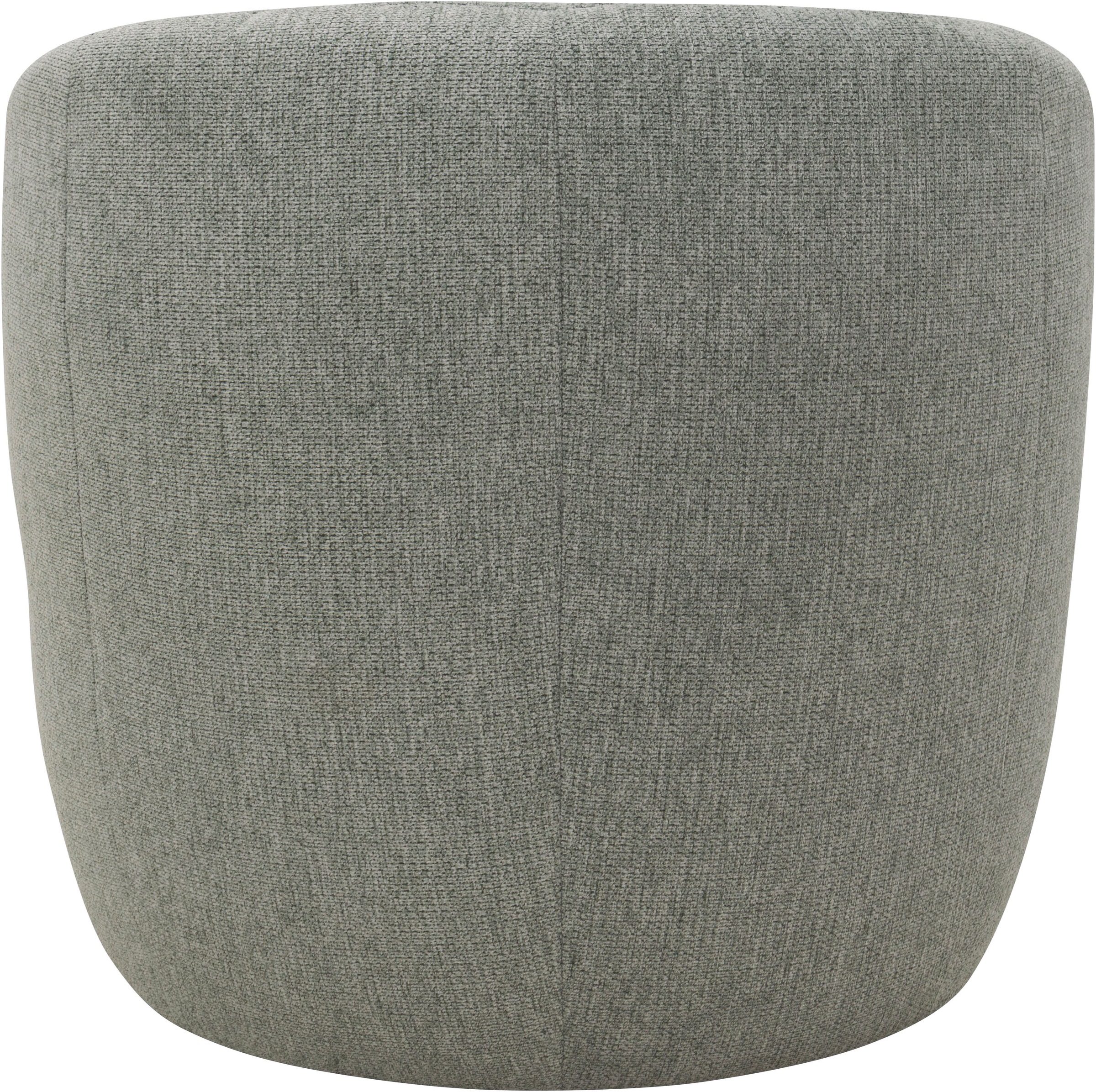 DOMO collection Sessel »Obidos moderner Loungesessel«, Struktur weich, grau