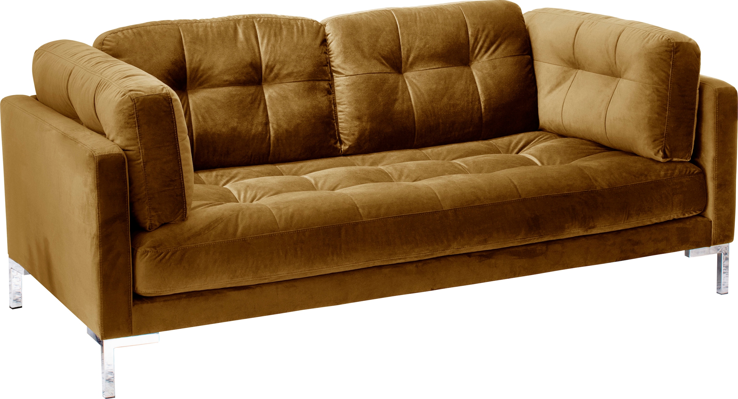 Trends by HG 2-Sitzer »Landau«, in Cord-Stoff mit Metallfuss