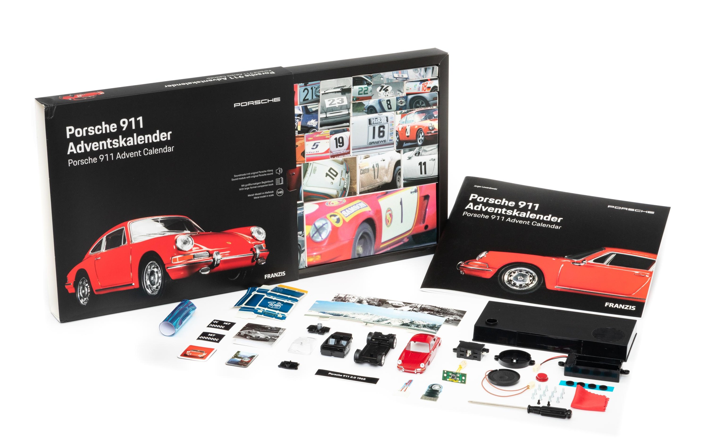 Franzis Adventskalender »Porsche 911«, ab 14 Jahren