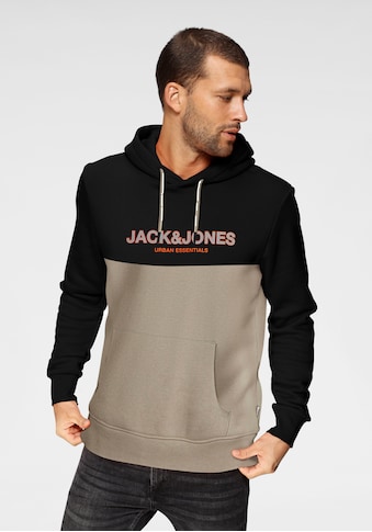 Jack & Jones PlusSize Kapuzensweatshirt »URBAN BLOCKING SWEAT HOOD«, Bis Grösse 6XL kaufen