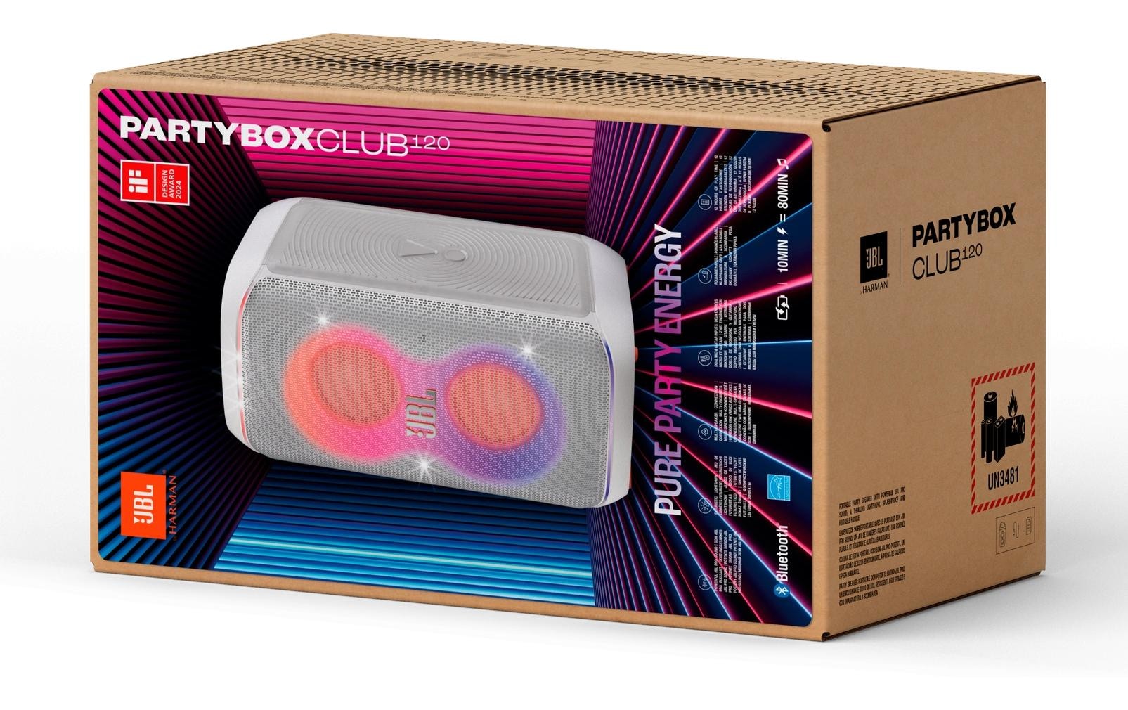 JBL Bluetooth-Speaker »PartyBox Club 120«