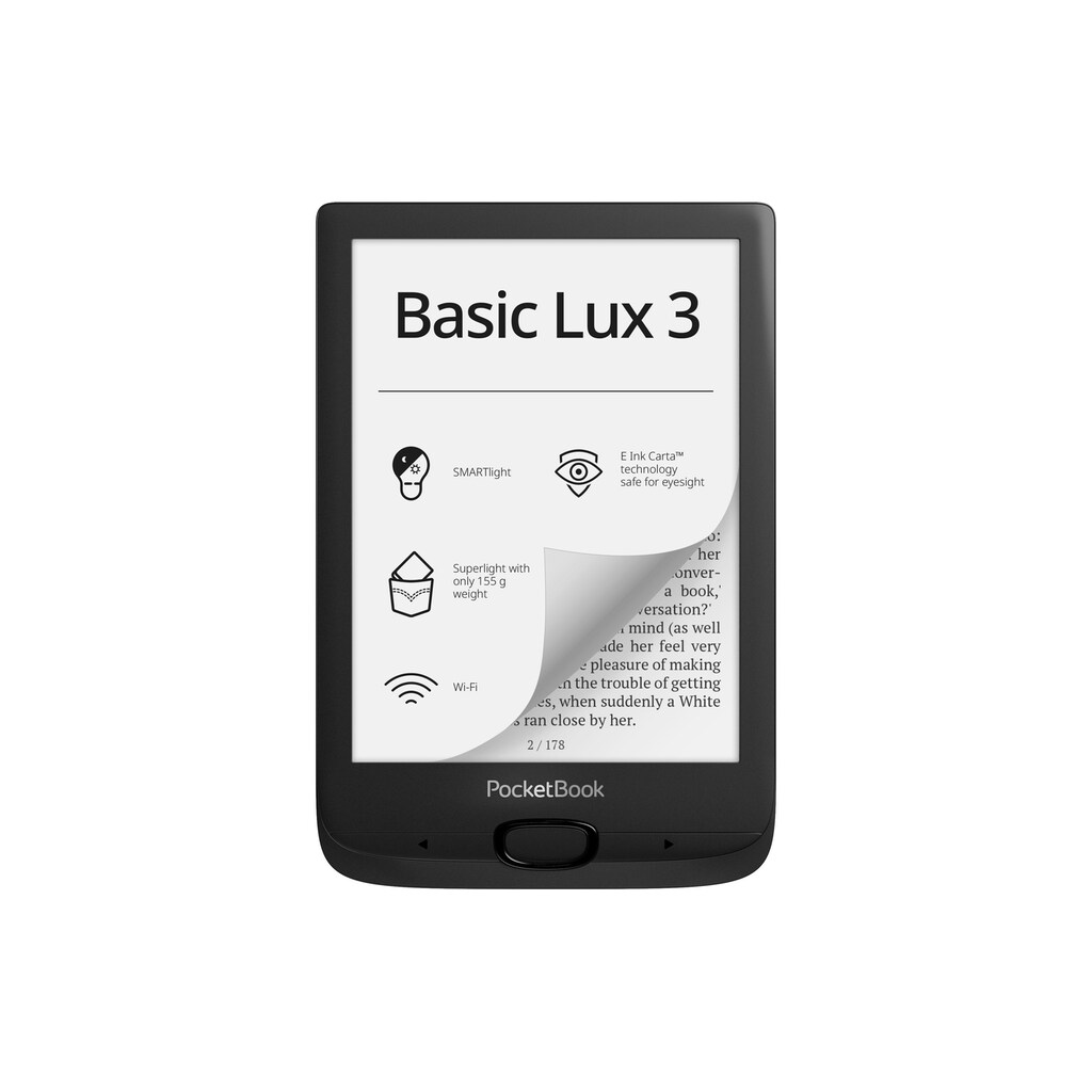 PocketBook E-Book »PocketBook Basic Lux 3 InkBlack«
