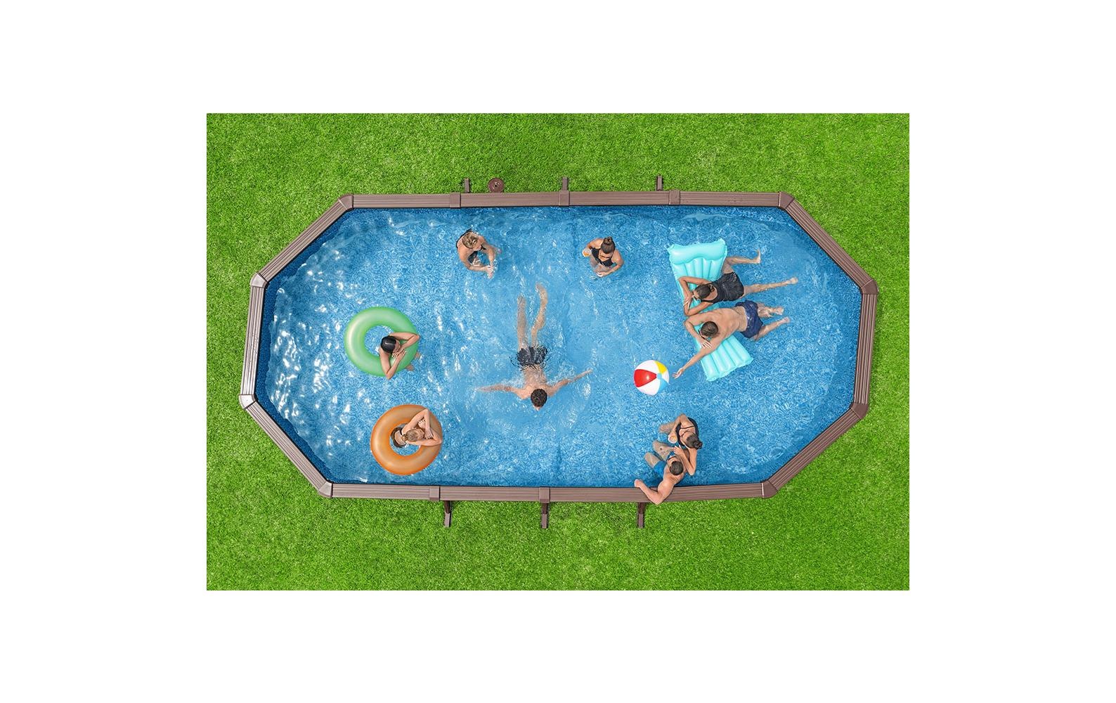 Bestway Pool »Hydrium Komplett-Set 732 x 366 x 132 cm«
