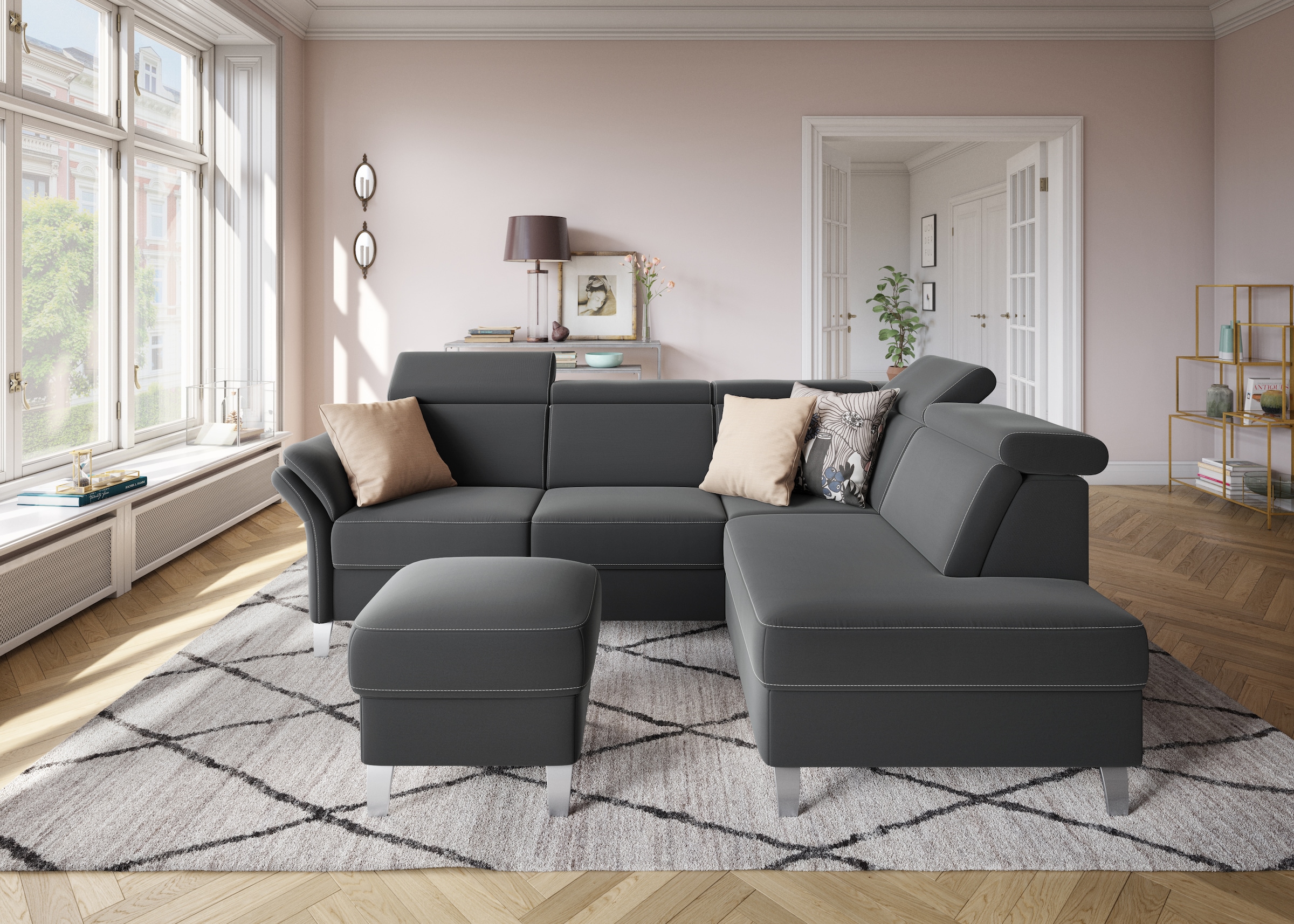 sit&more Hocker »Vincenzo«