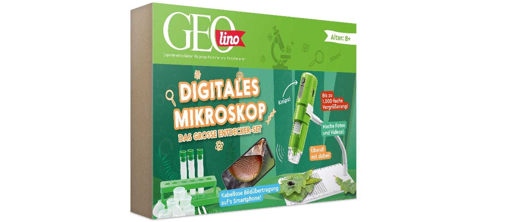 Franzis Experimentierkasten »GEOLINO Digitales Mikroskop«
