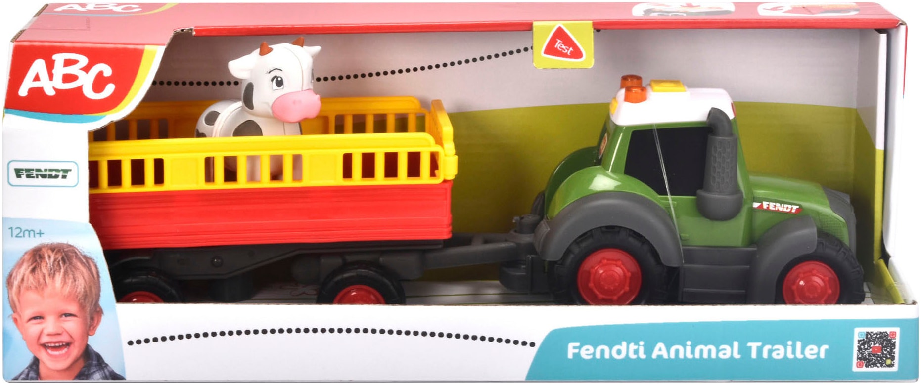 ABC Spielzeug-Traktor »ABC Fendti Animal Trailer«, mit Licht und Sound