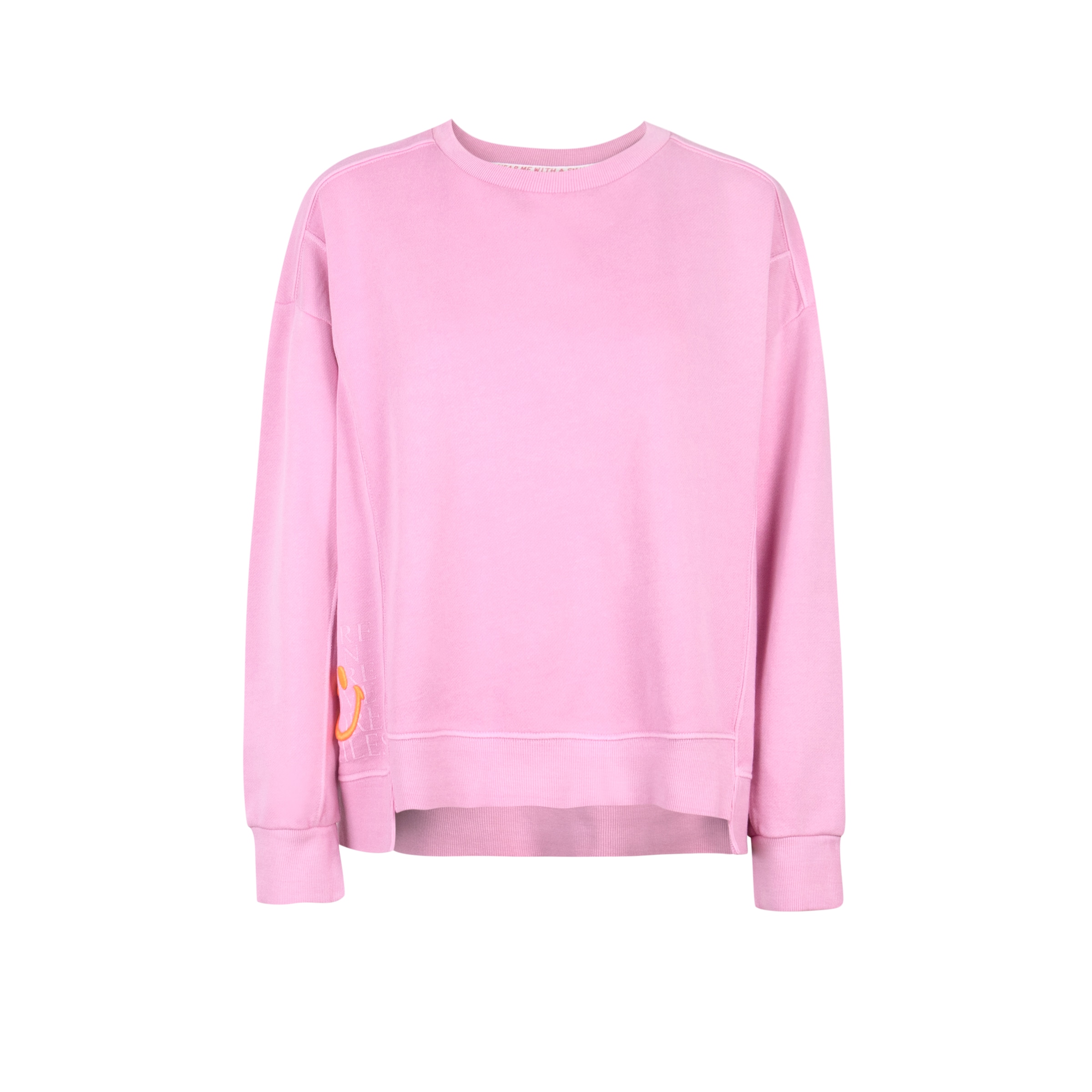 Lieblingsstück Sweatshirt »CaleriaL«, mit Stickerei, hinten länger geschnitten