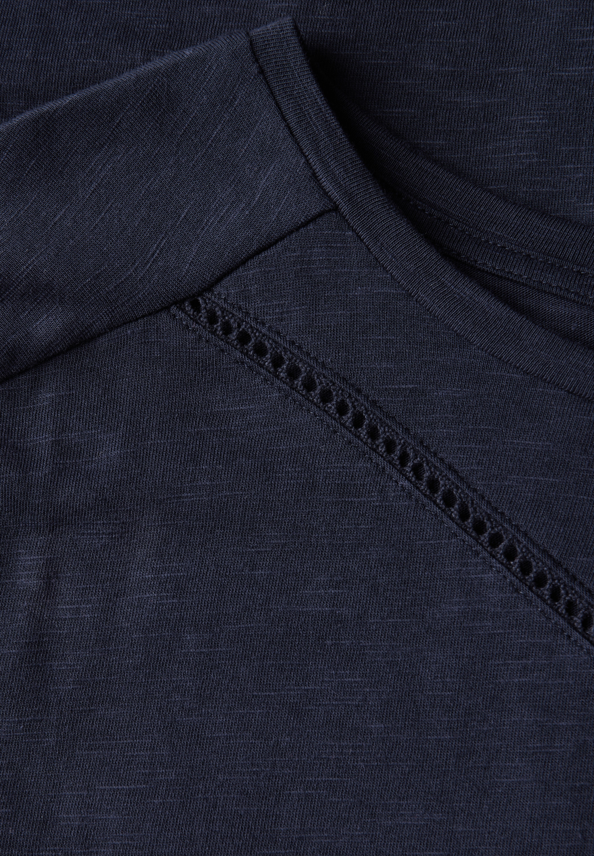 STREET ONE Shirttop, mit Deko-Tape