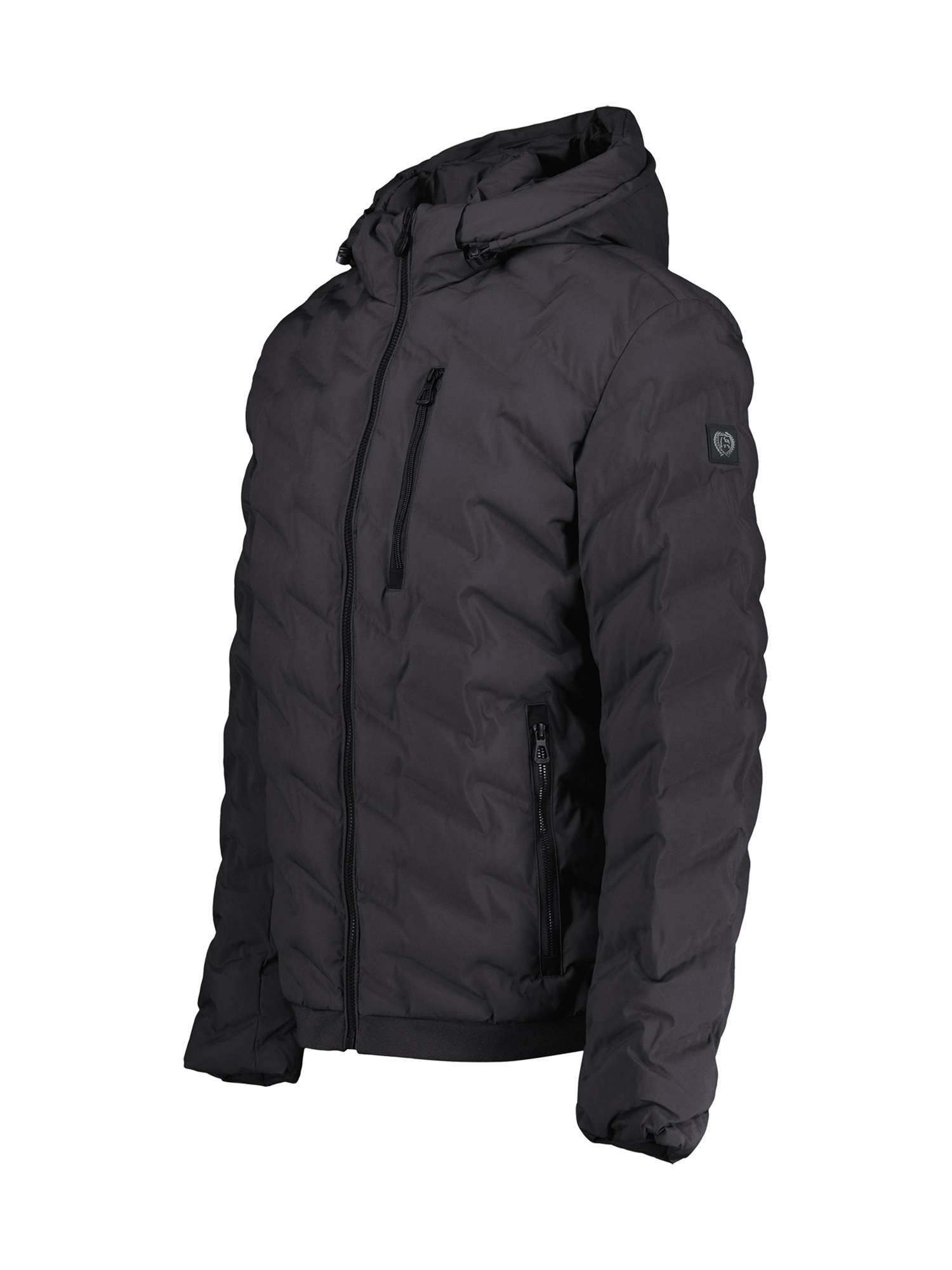 LERROS Outdoorjacke »LERROS Sportive Funktions-Steppjacke für Herren«, mit Kapuze, Wasser- und windabweisend
