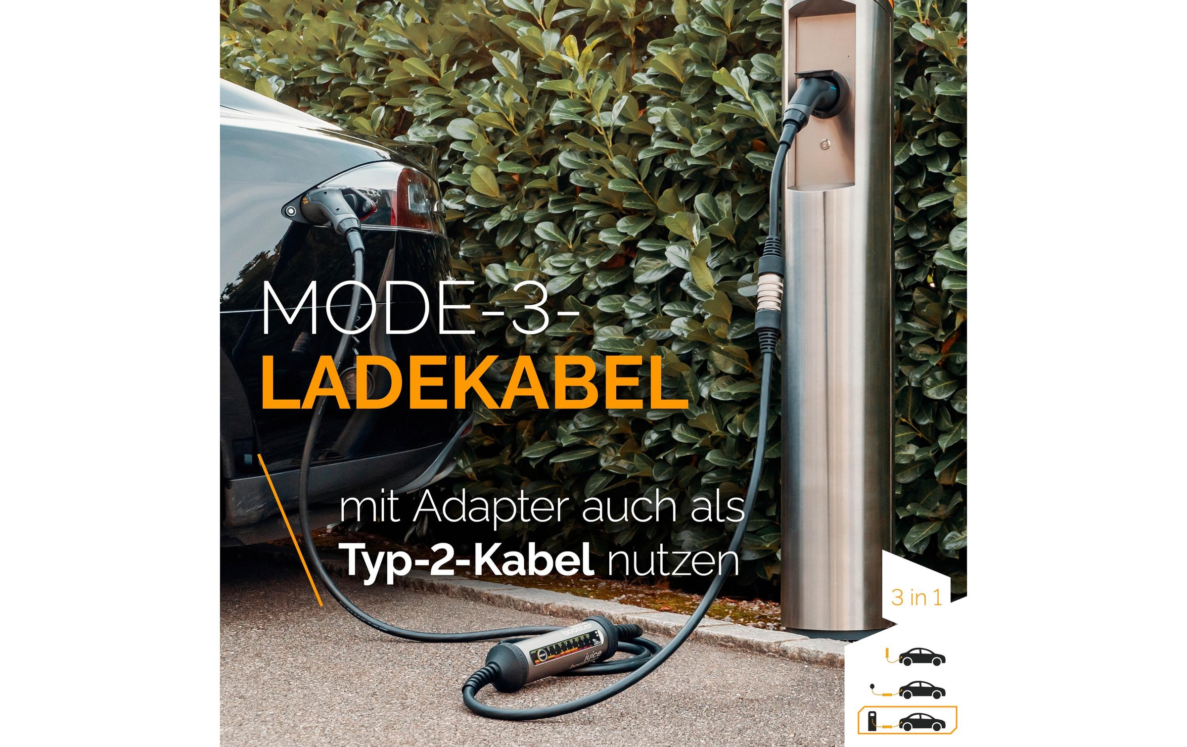 Solarmodul »Juice Technology Mobile Wallbox JUICE BOOSTER 2 Swiss Basic Set«