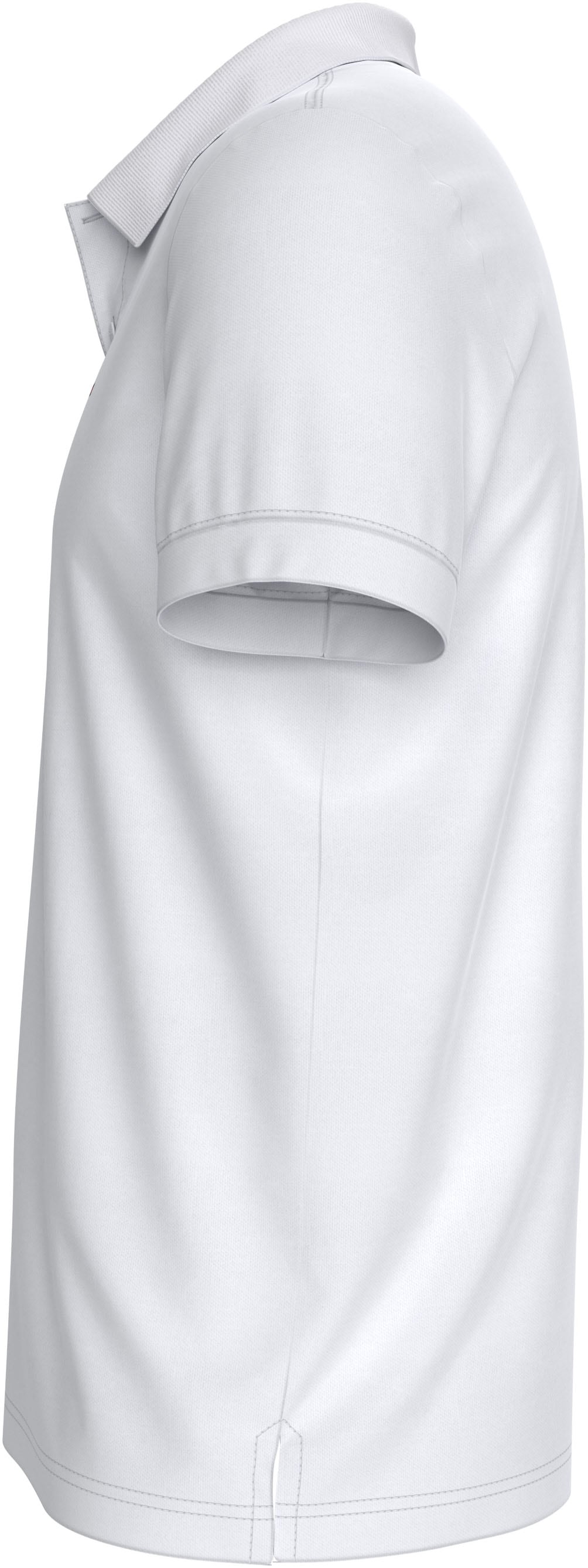 Tommy Jeans Plus Poloshirt »TJM SLIM PLACKET POLO EXT«, Grosse Grössen mit Logostickerei