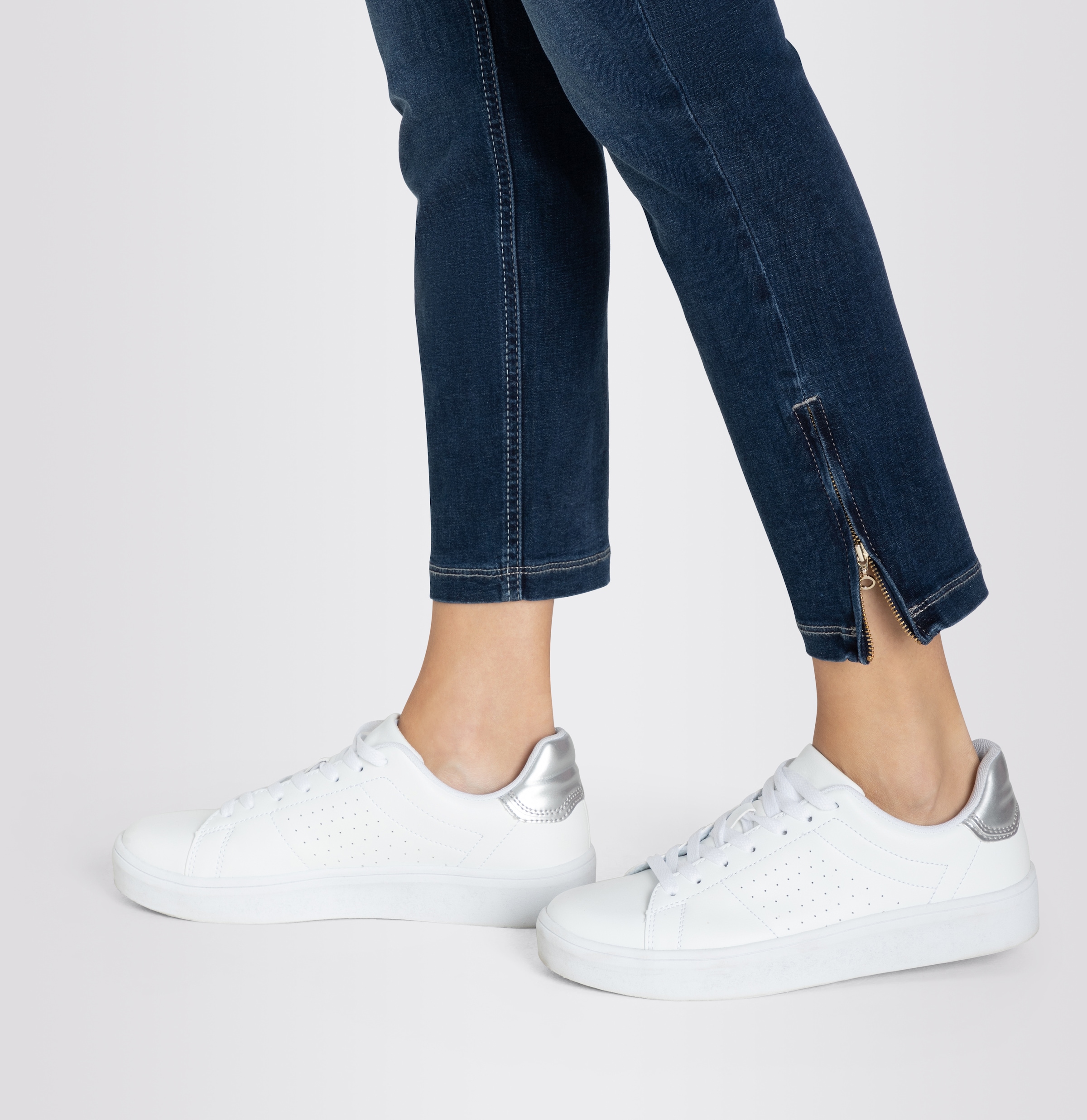 MAC 7/8-Jeans »Dream Chic«, verkürzte Form mit Reissverschluss
