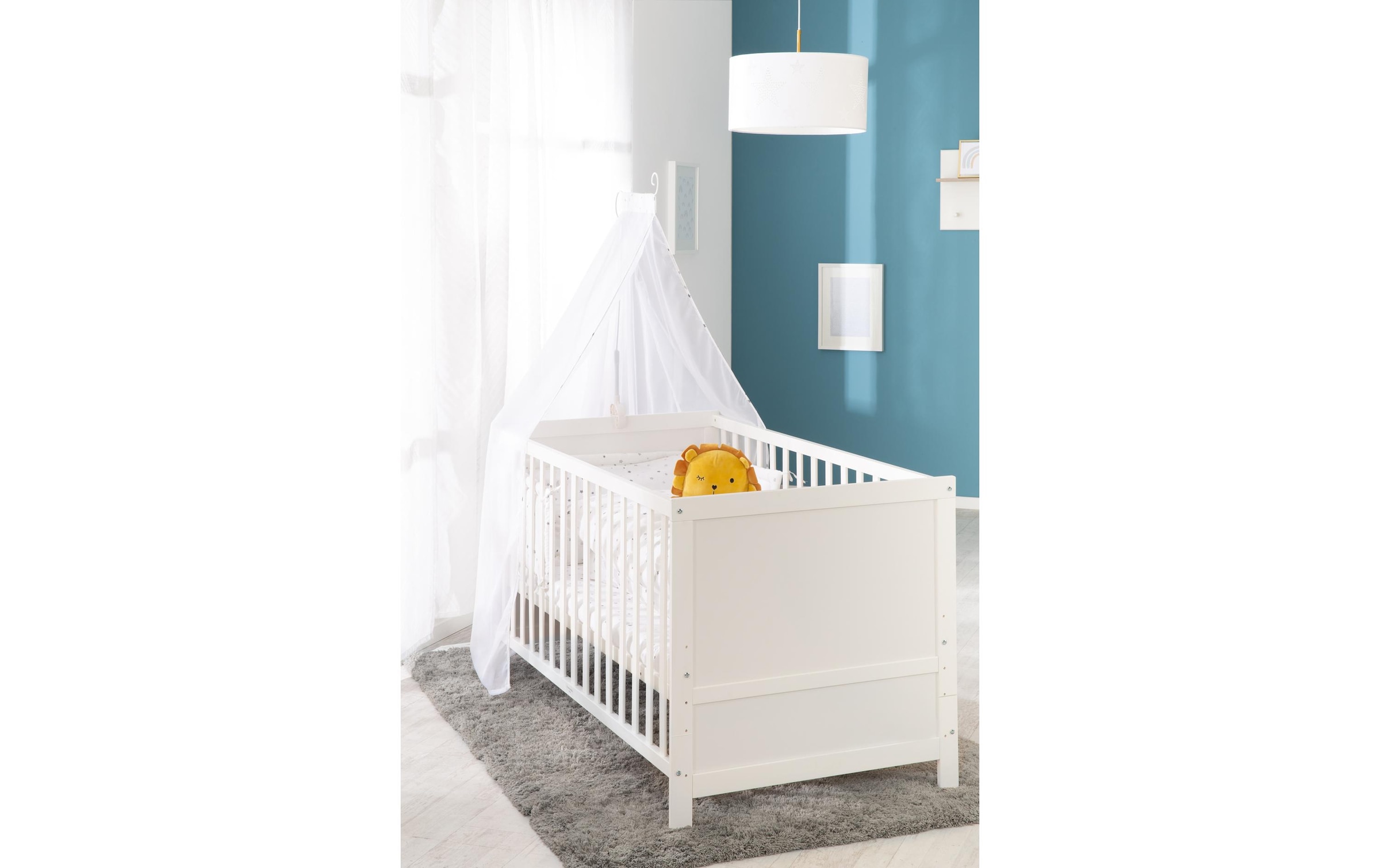 roba® Babybett »Komplettset Sternenzahl«