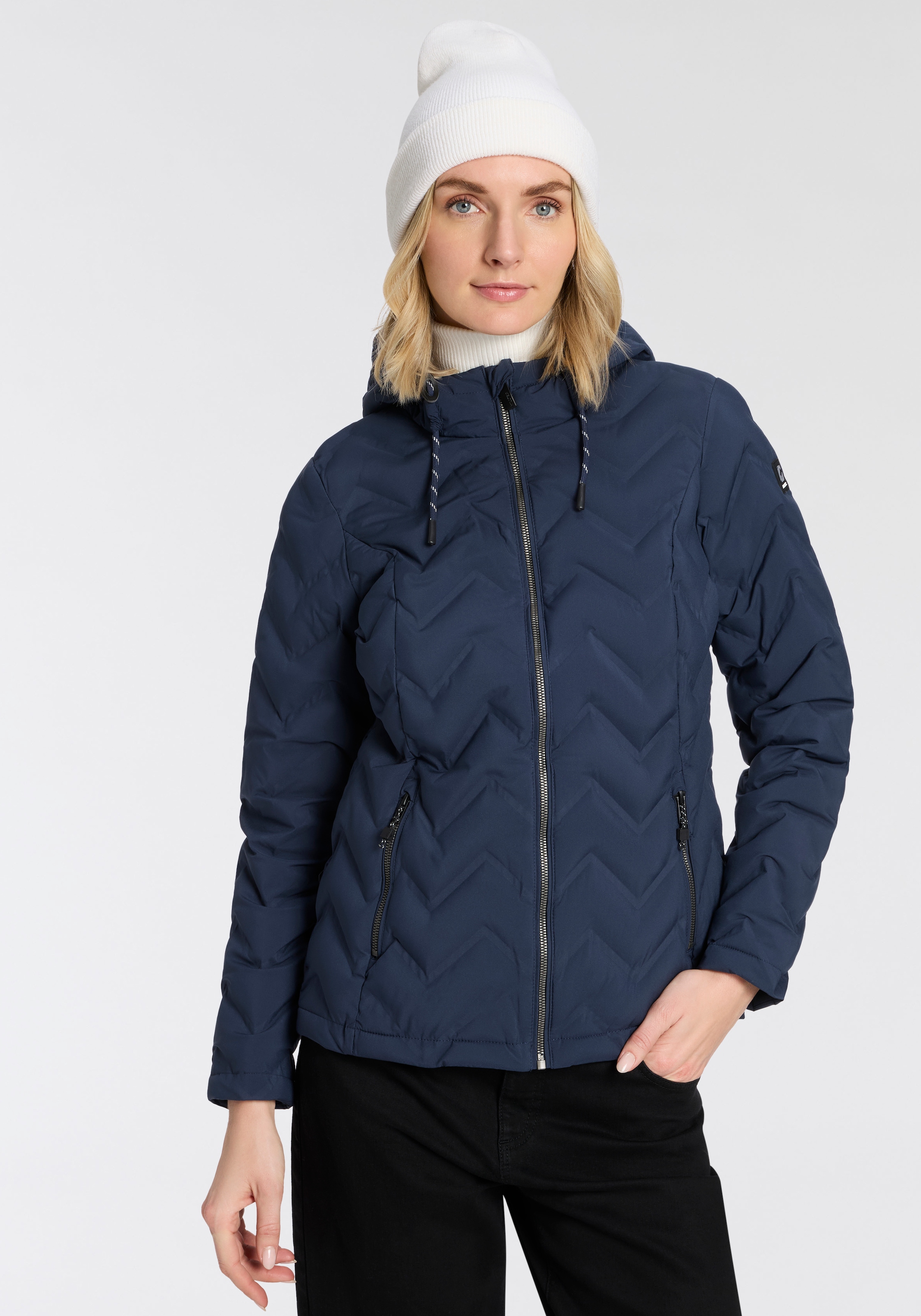 Killtec Steppjacke "KOW 23 WMN QLTD JCKT" wärmende Steppjacke, mit Seitentaschen mit Reissverschlüssen