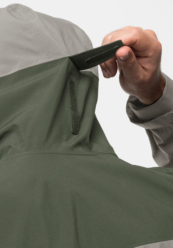 Jack Wolfskin Outdoorjacke »WEILTAL 2L JKT M«, mit Kapuze