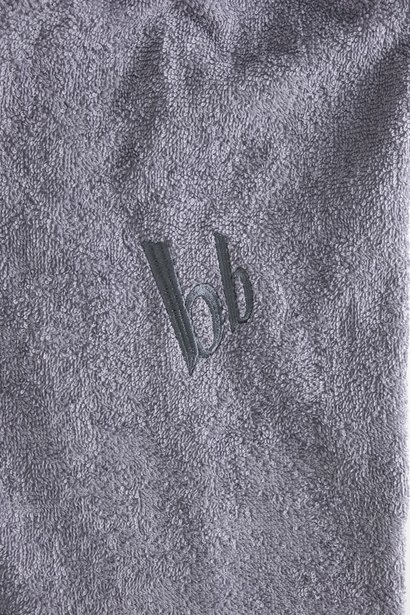 Bruno Banani Herrenbademantel »Clement, ideal für Sauna & Spa, Hotelbademantel, Morgenmantel«, (1 St.), 100% Baumwolle, einfarbig, glänzende Streifen-Bordüre, Taschen, S-4XL